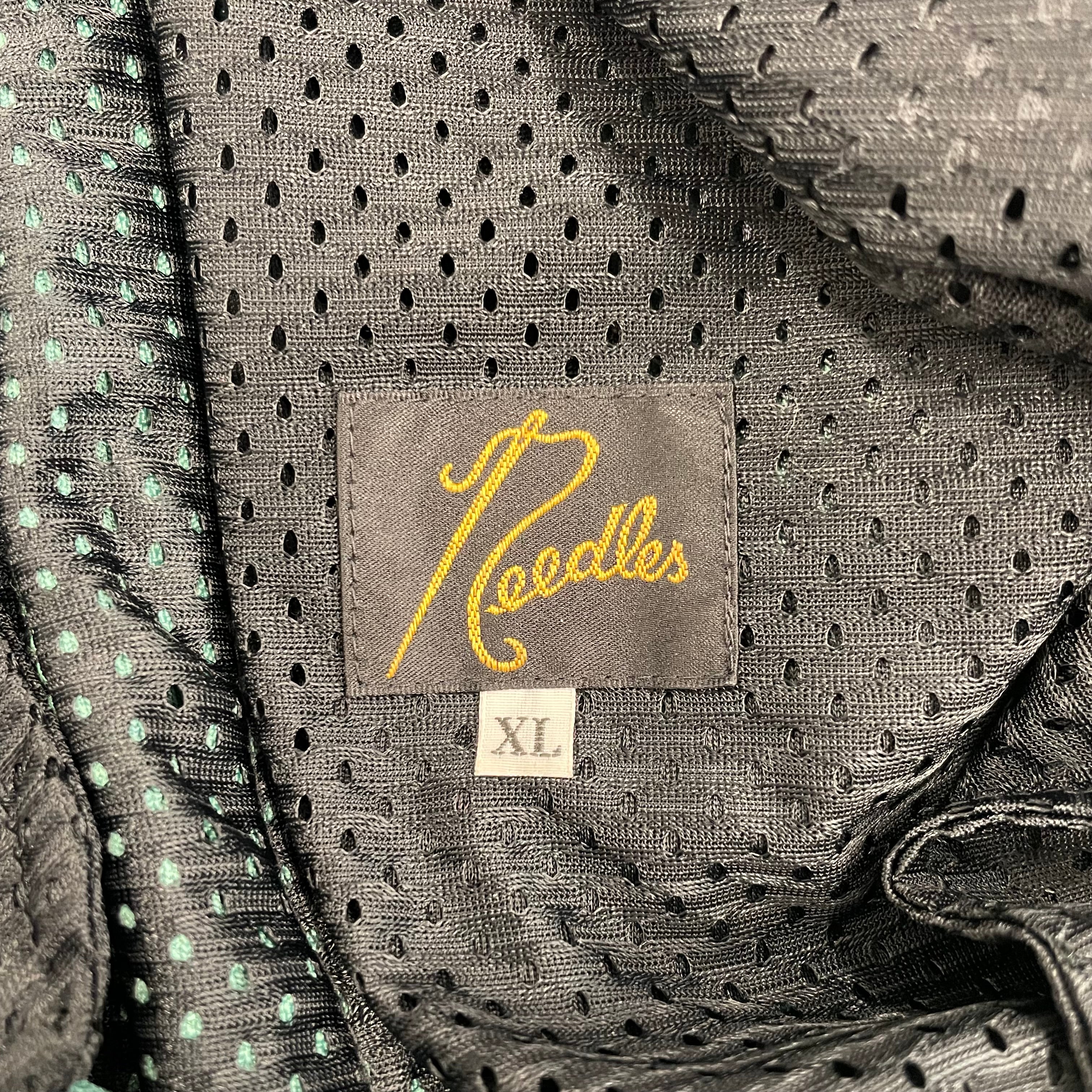 Needles/Pants/XL/Polyester/GRN/Stripe/BLACKSTRIPES view 3