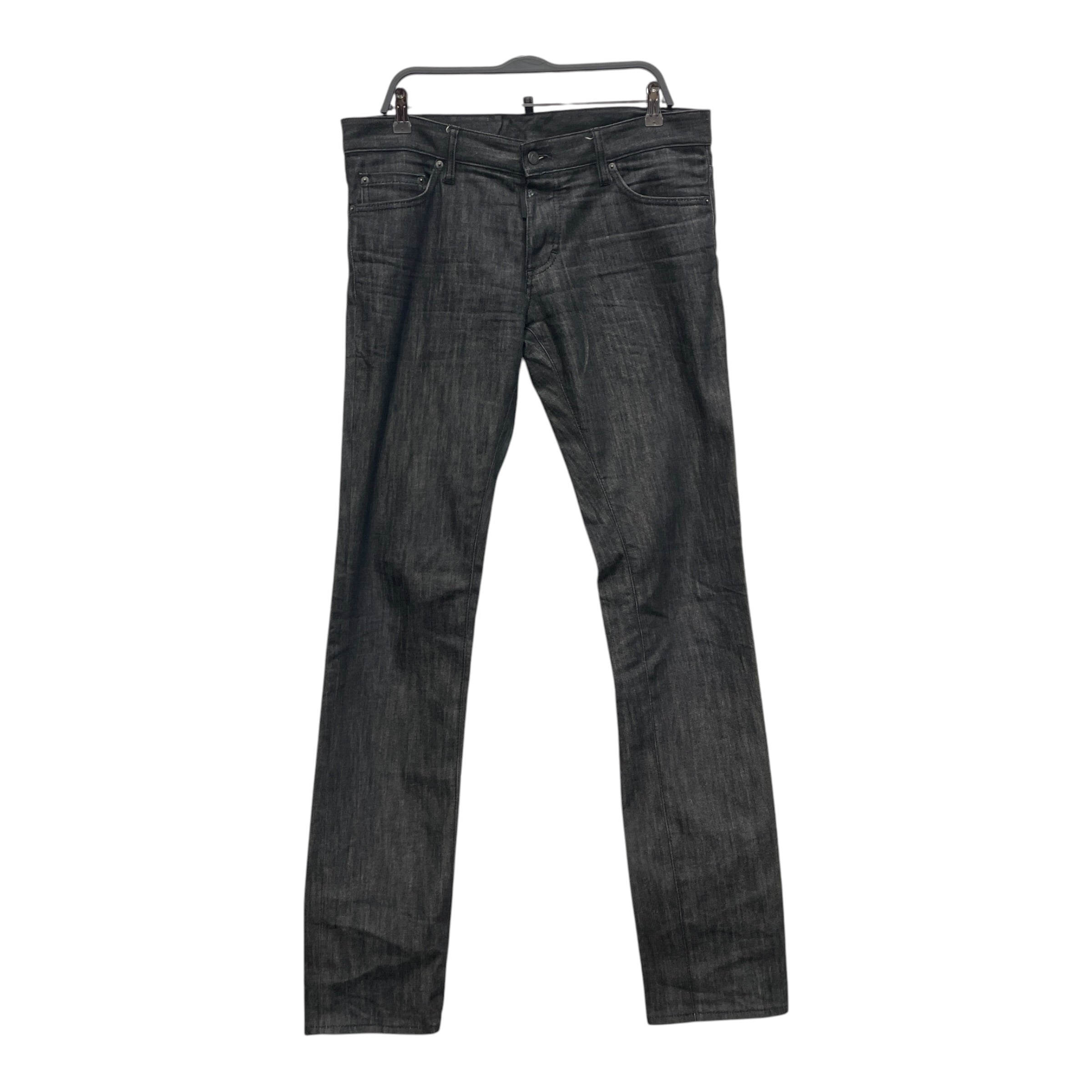 DSQUARED2/Straight Pants/50/Cotton/IDG/FLY TAB/CLEAN FADE DENIM view 1