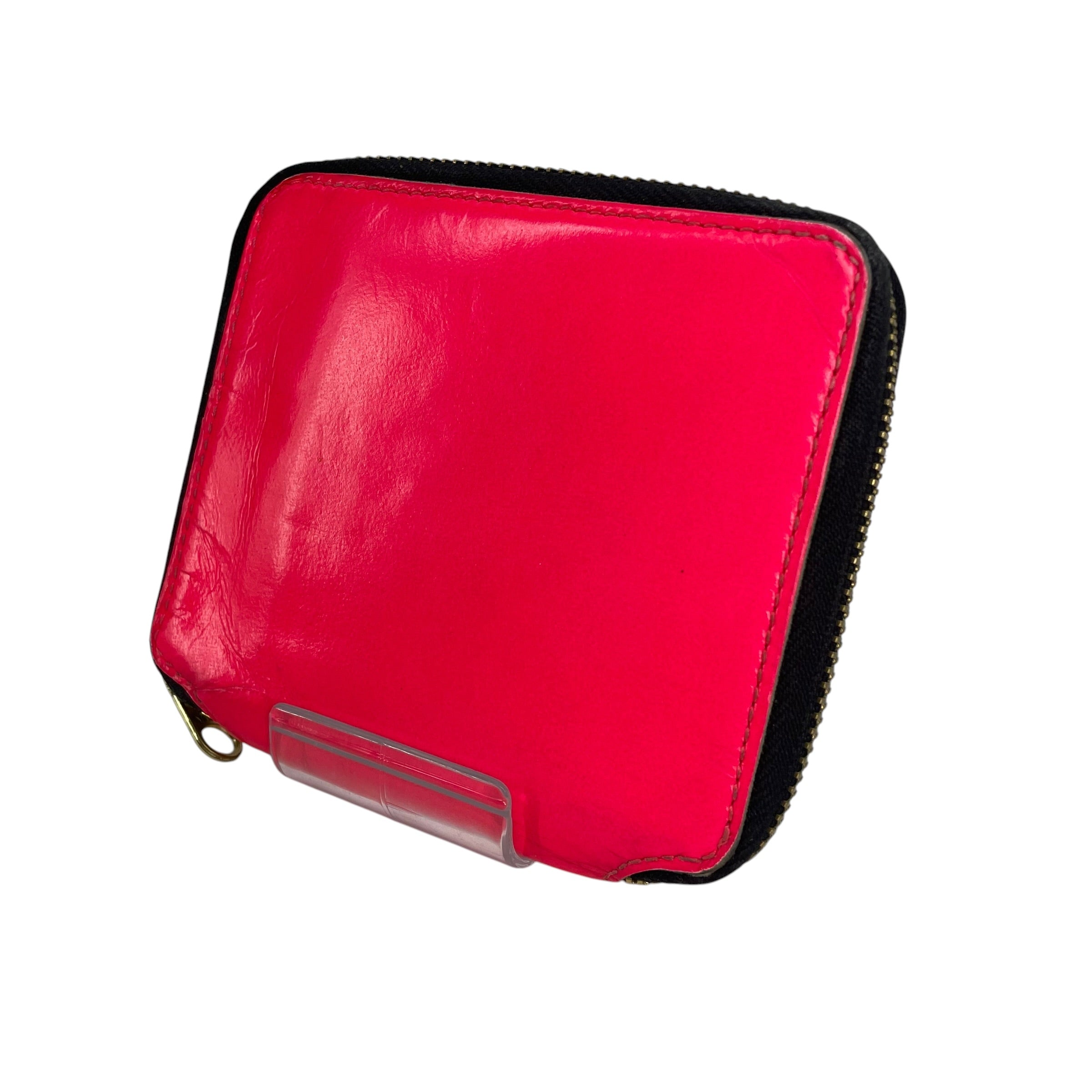 COMME des GARCONS/Bifold Wallet/Leather/PNK/PINK ZIP WALLET view 1