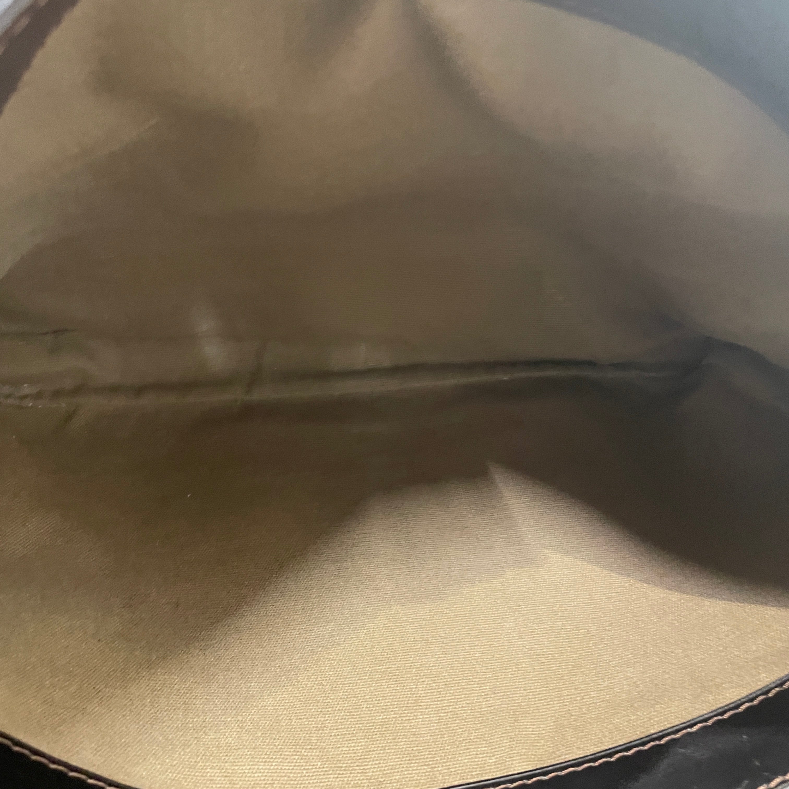 LOUIS VUITTON/Cross Body Bag/Leather/BRW/omaha messenger bag view 6