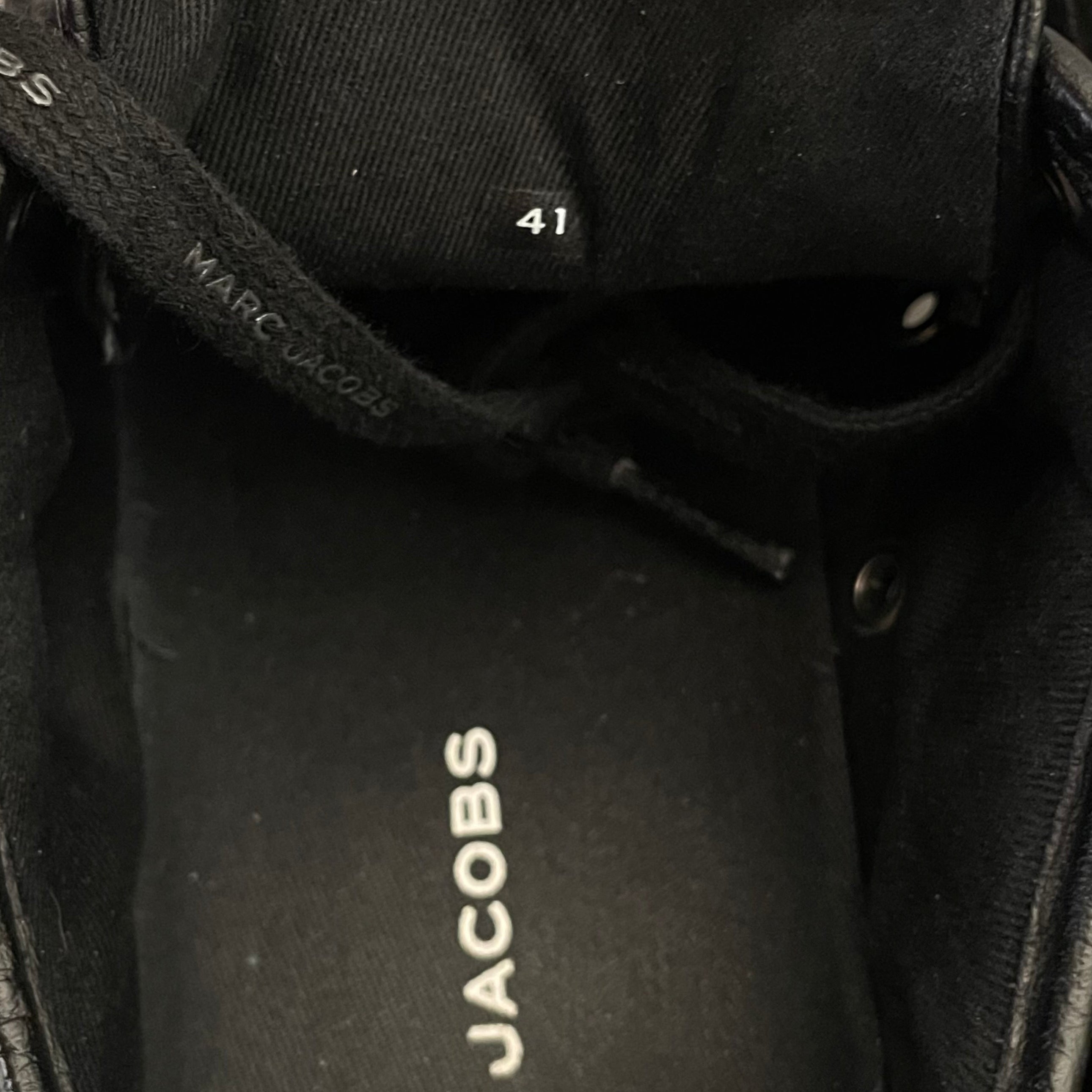 MARC JACOBS/Low-Sneakers/EU 41/Leather/BLK/The Leather Sneaker view 5
