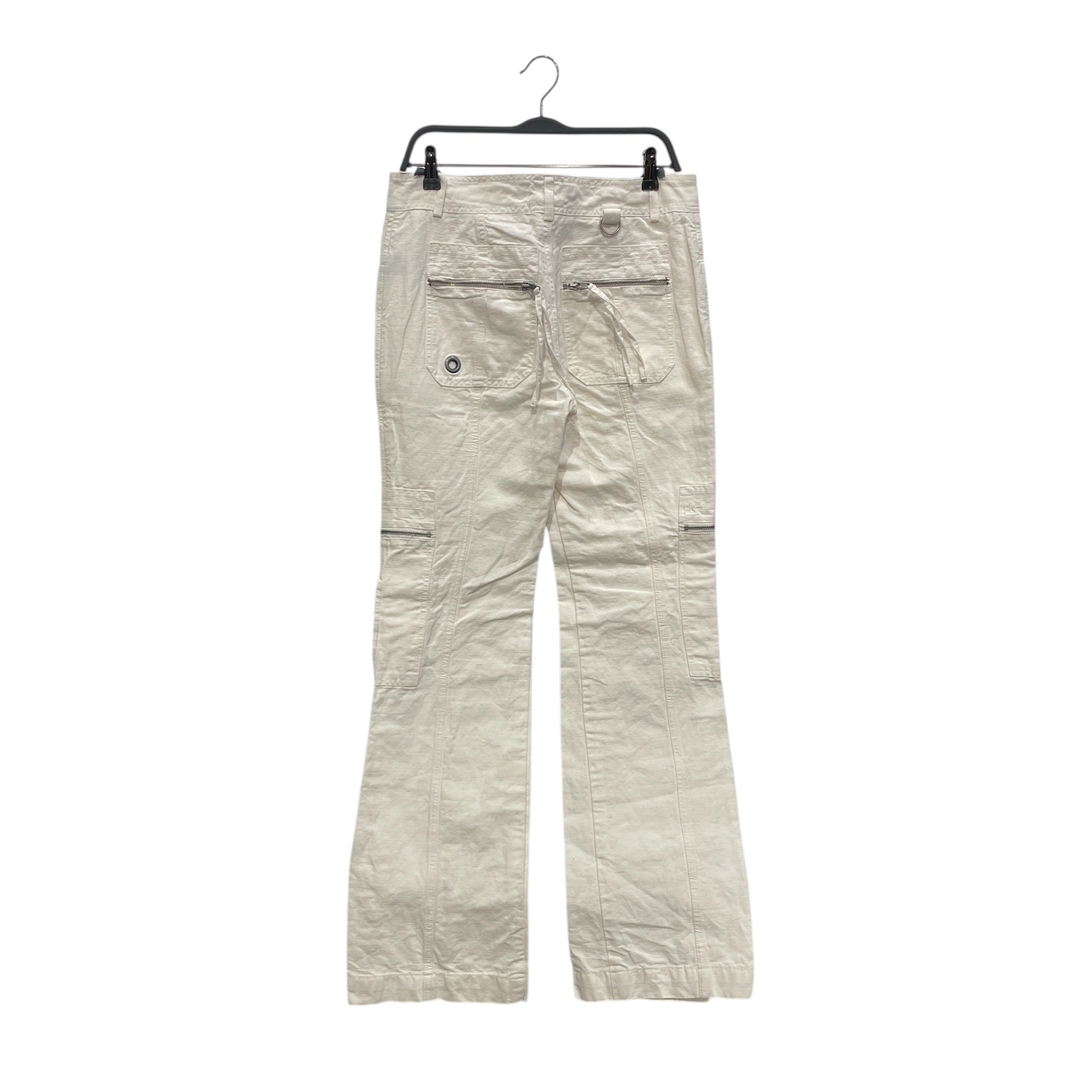 MARC JACOBS/Straight Pants/10/Cotton/WHT/ZIP POCKET CARGO PANT view 2