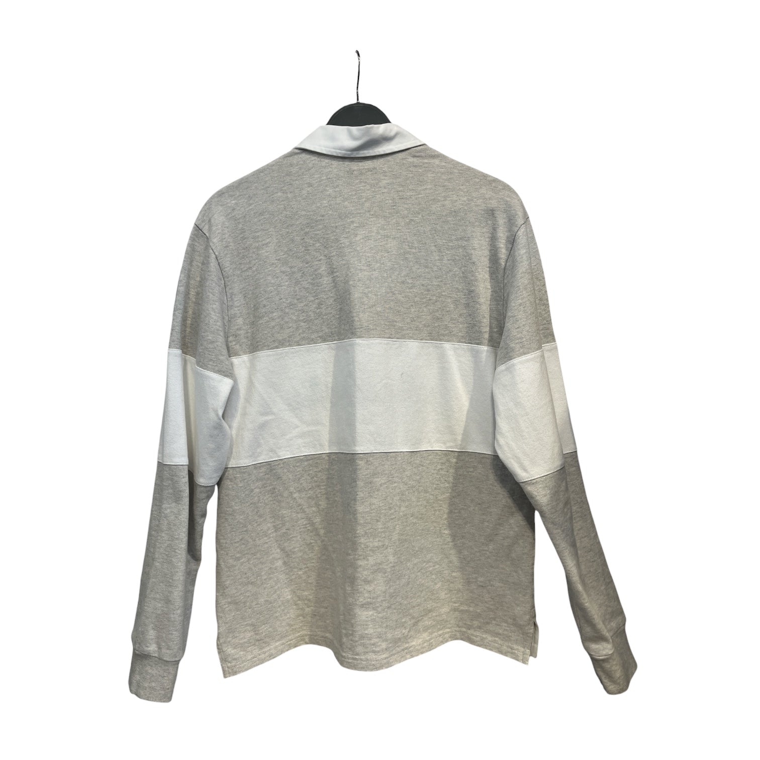 AIME LEON DORE/Polo Shirt/M/Cotton/WHT/SCRIPT view 3