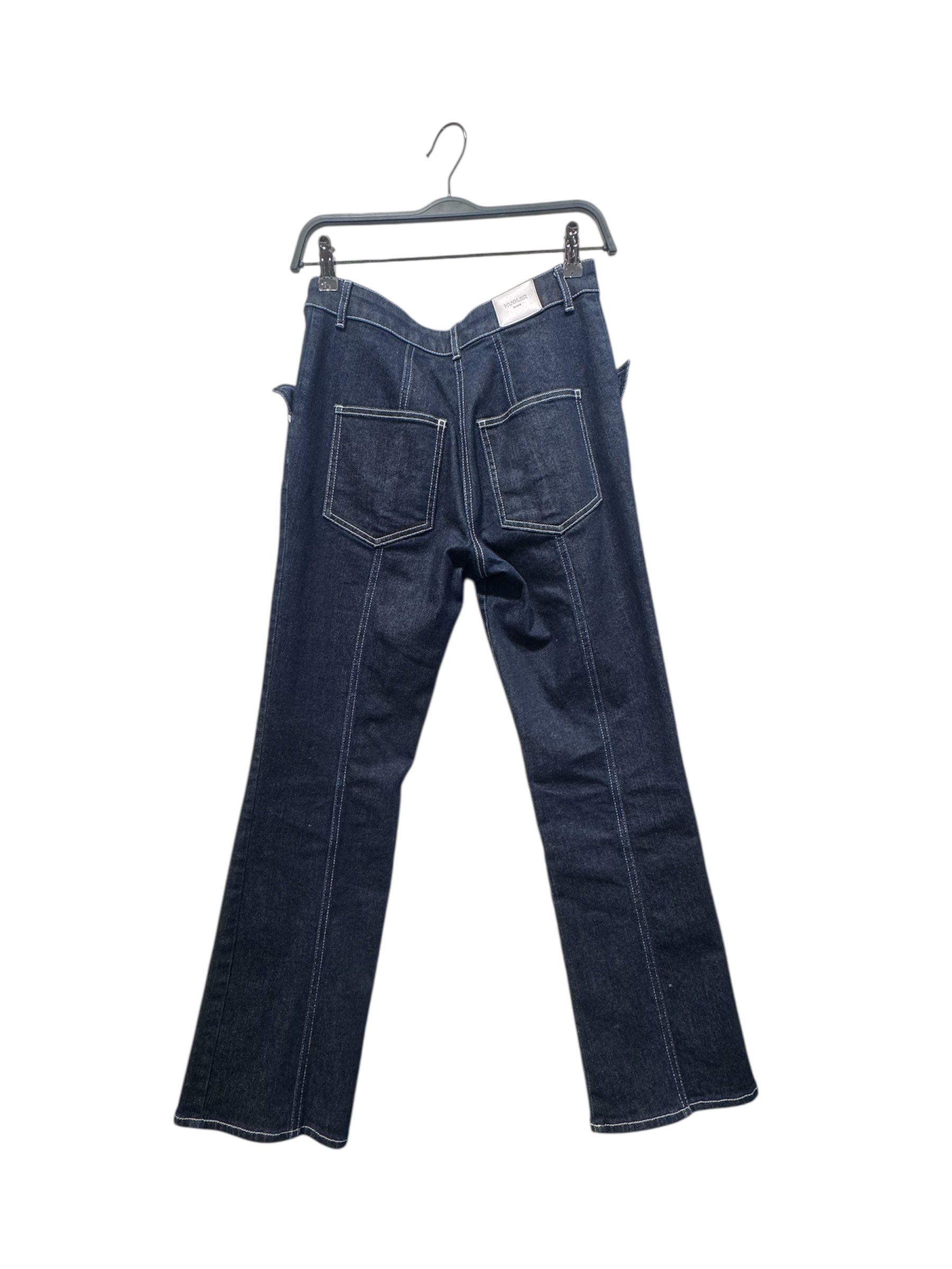 MUGLER/Straight Pants/28/Denim/NVY/ view 2