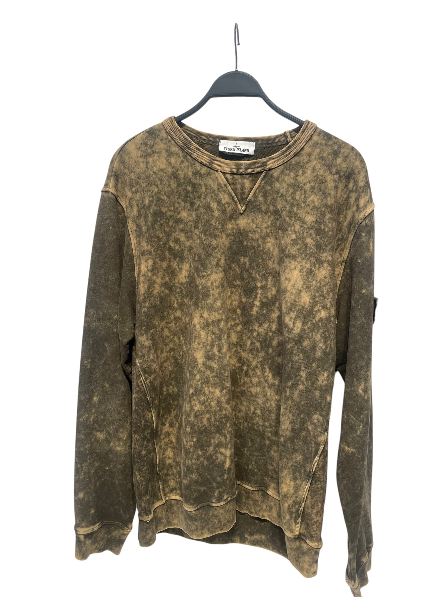 STONE ISLAND/Sweatshirt/XXL/Cotton/MLT/acid wash view 1