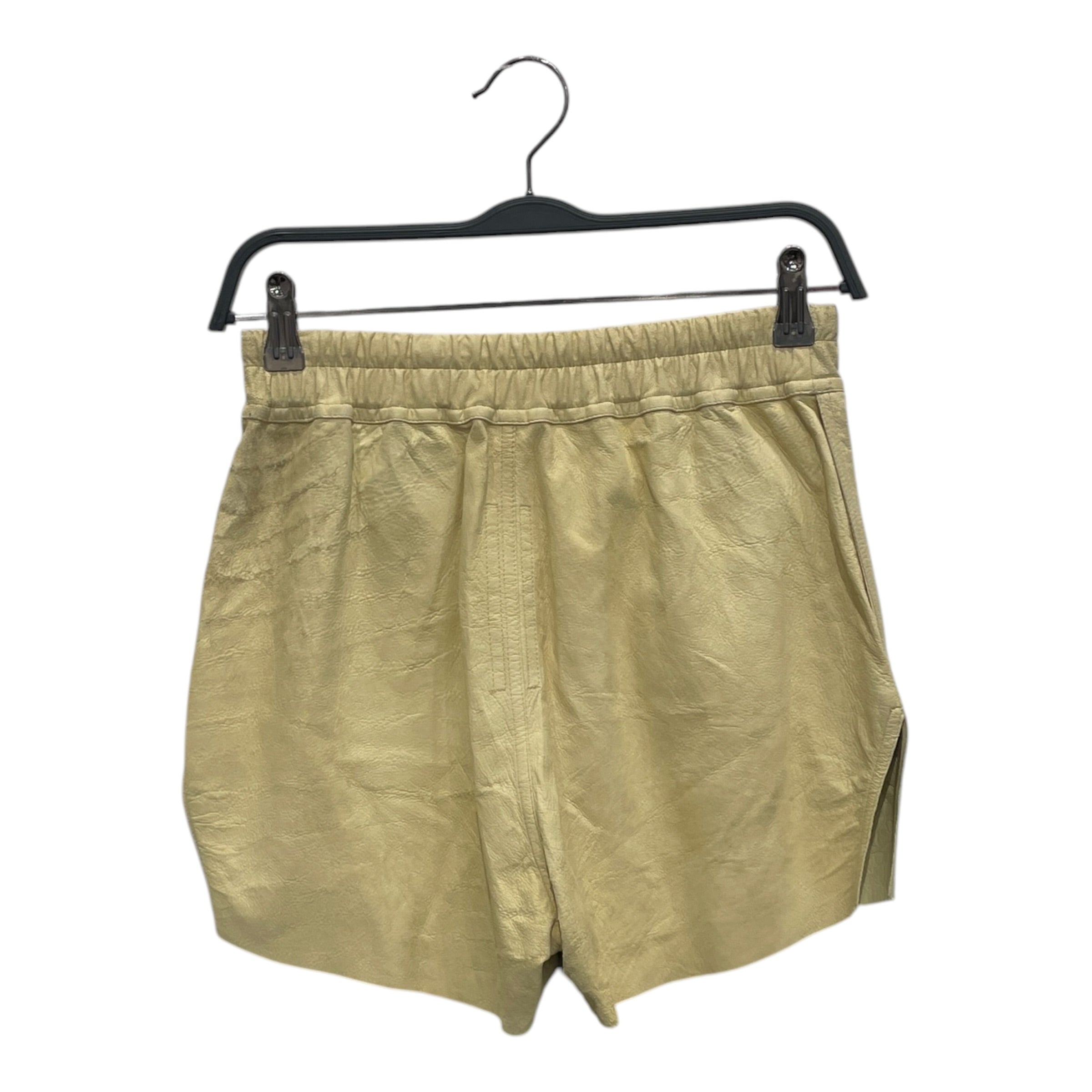 Rick Owens/Shorts/2/Leather/CRM/FOGACHINE S/S 22 view 2