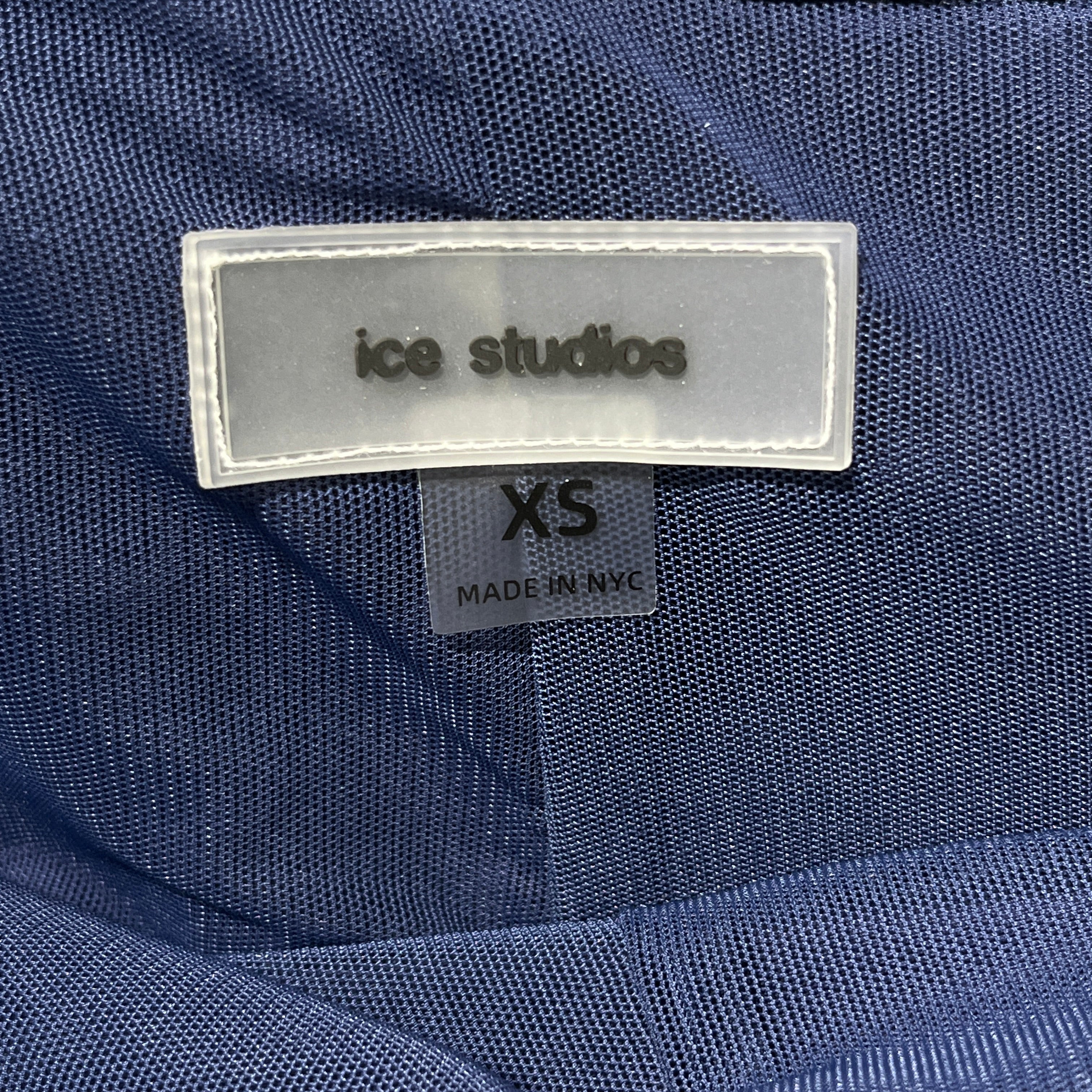 ICE STUDIOS/Skirt/XS/Cotton/NVY/YELLOW DETAILS view 3