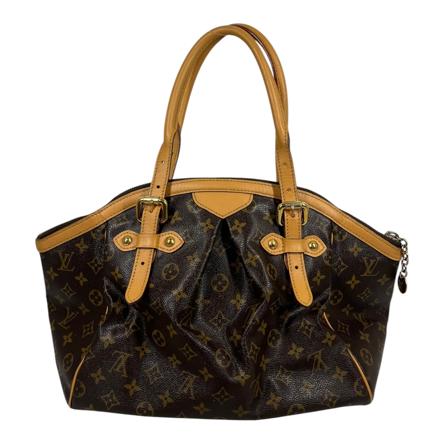 LOUIS VUITTON/Hand Bag/Monogram/Leather/BRW/Tivoli GM view 2
