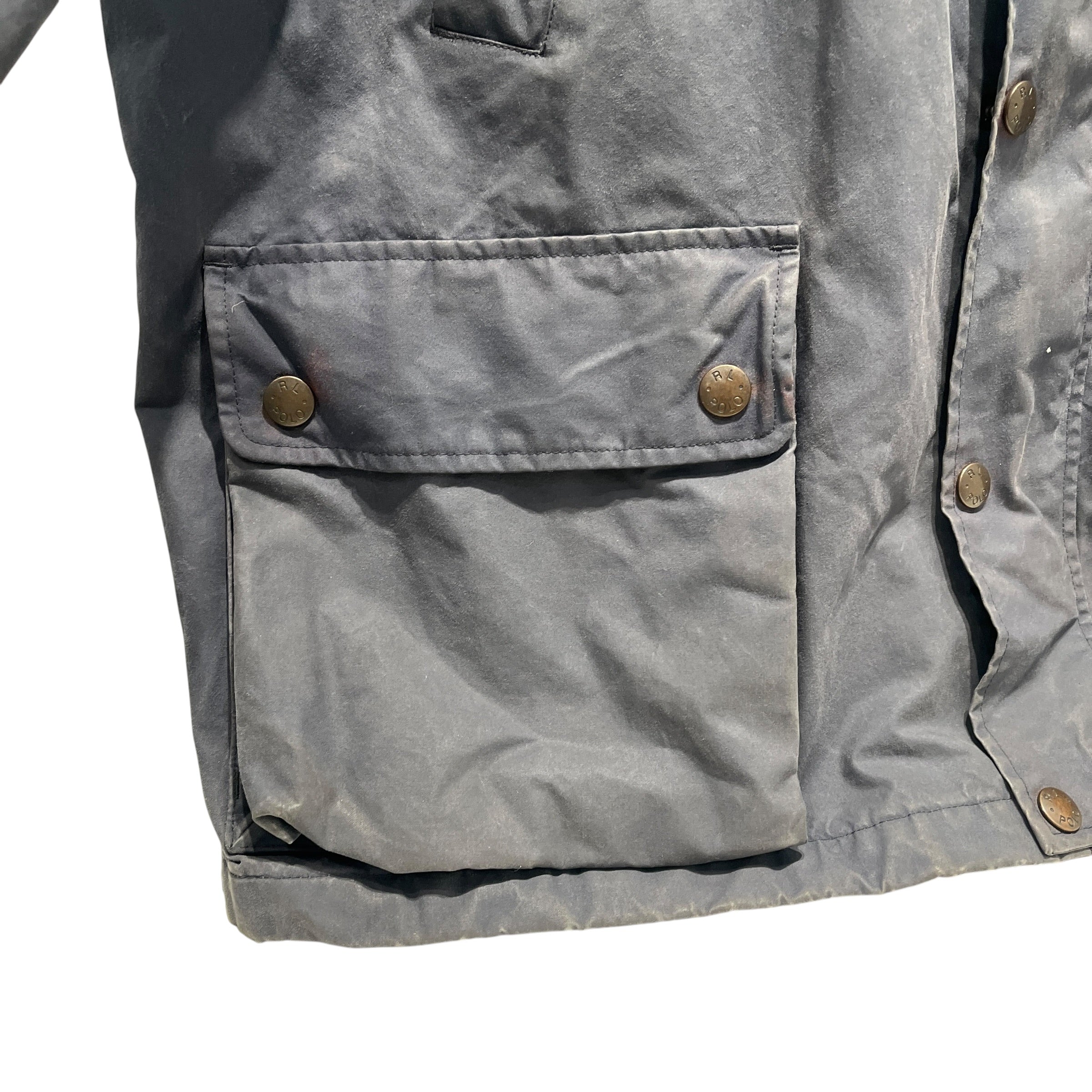 POLO RALPH LAUREN/Blouson/XL/Cotton/IDG/wax field jkt view 6