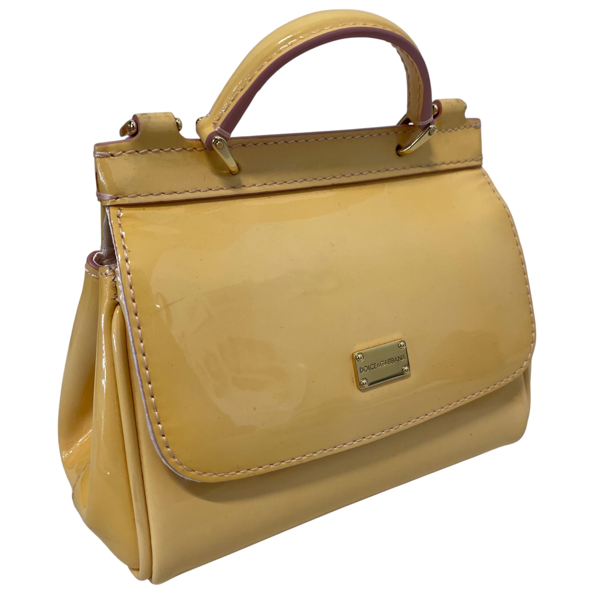 DOLCE&GABBANA/Cross Body Bag/Nylon/YEL/ view 8
