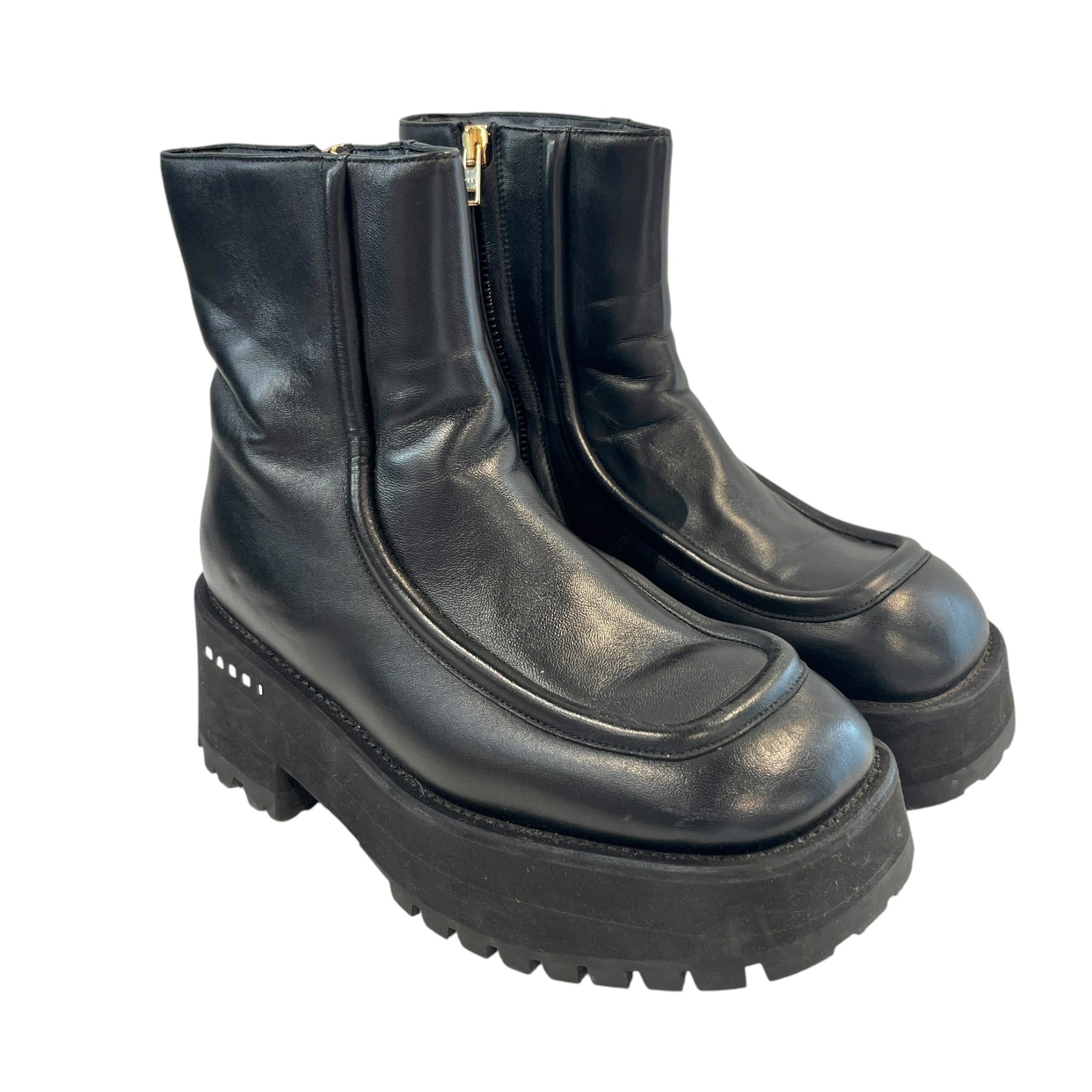 MARNI/Biker Boots/EU 36/BLK/NAPPA ANKLE BOOT view 1