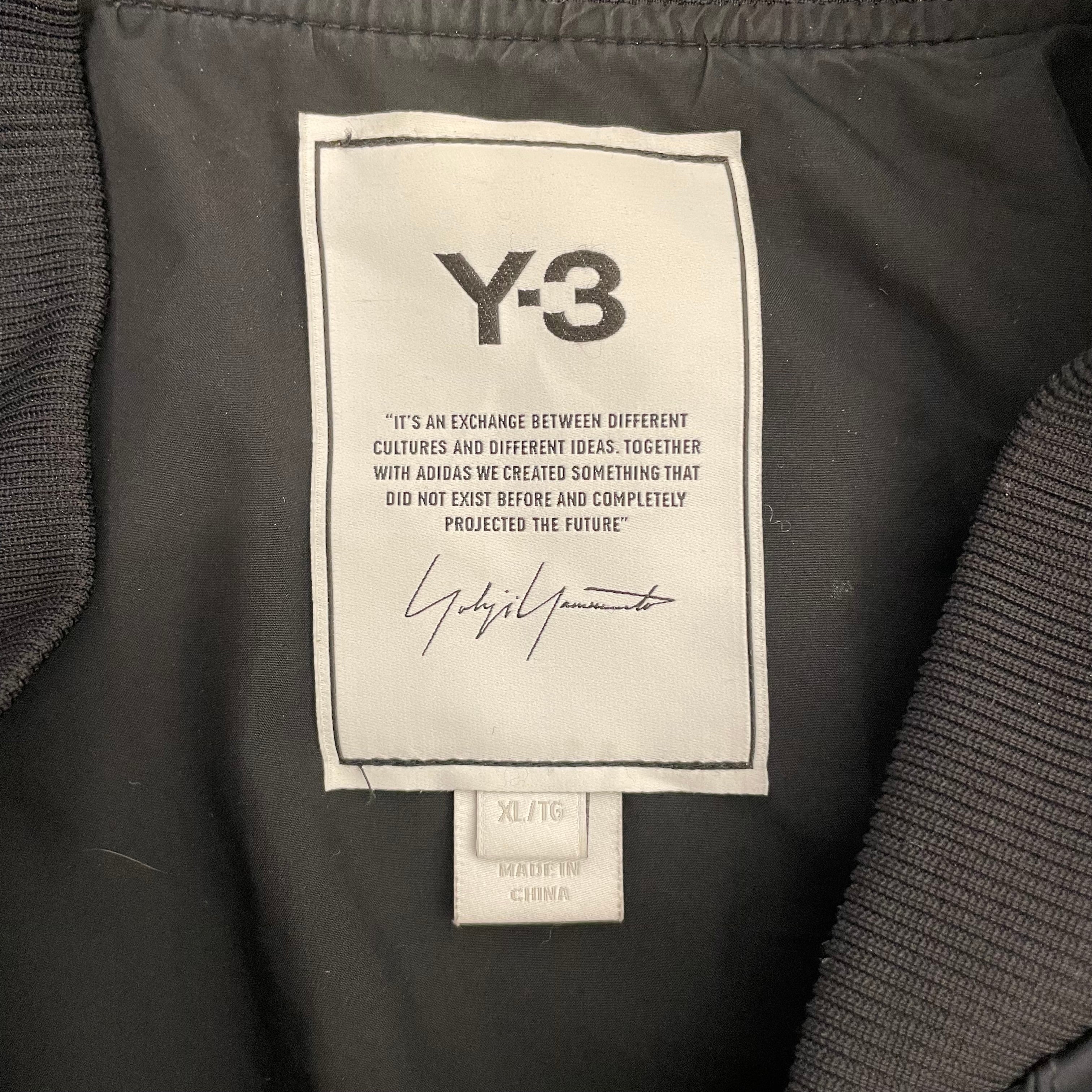 Y-3/Jacket/XL/BLK/UTILITY BOMBER JACKET view 3