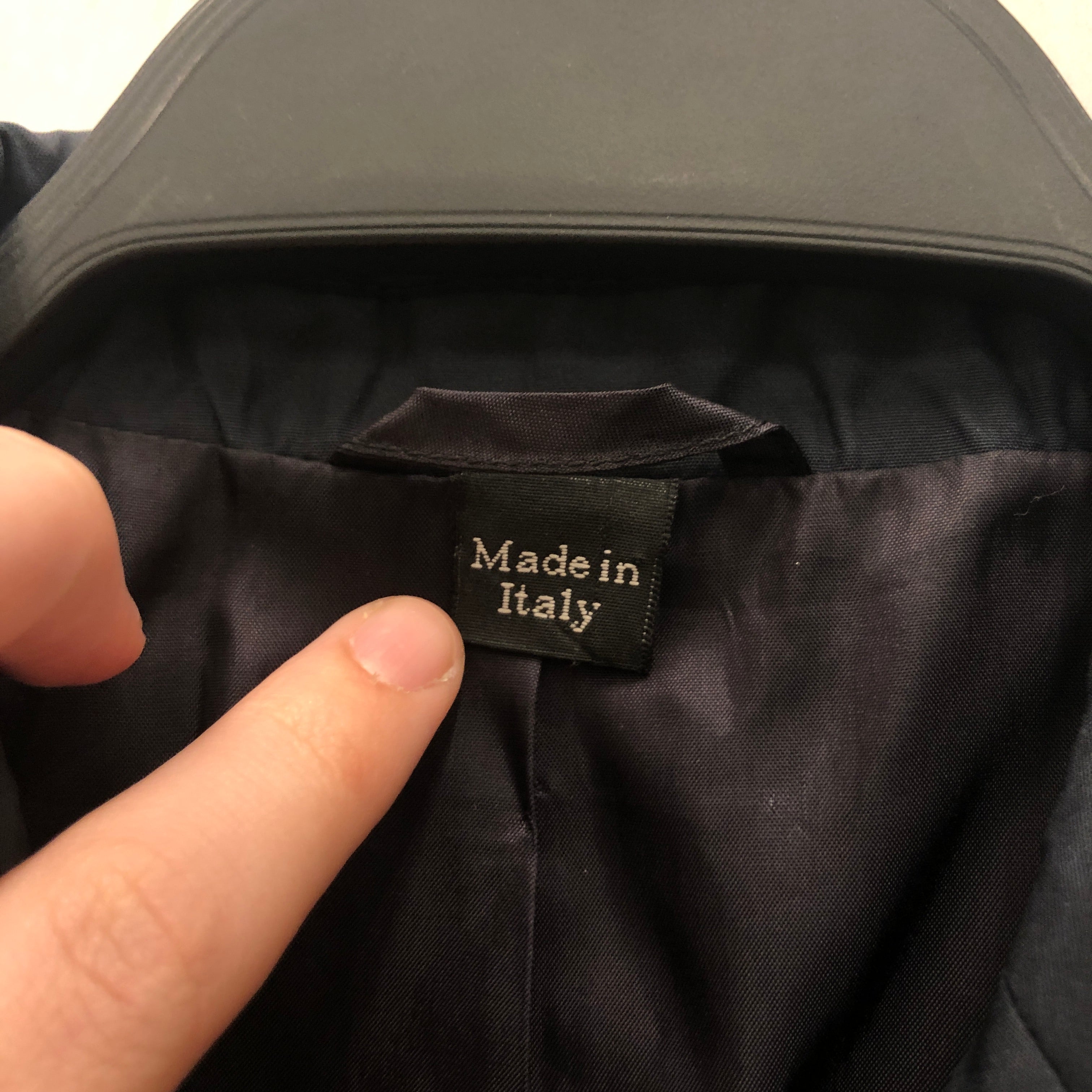 Helmut Lang/Jacket/40/Silk/NVY/ view 5