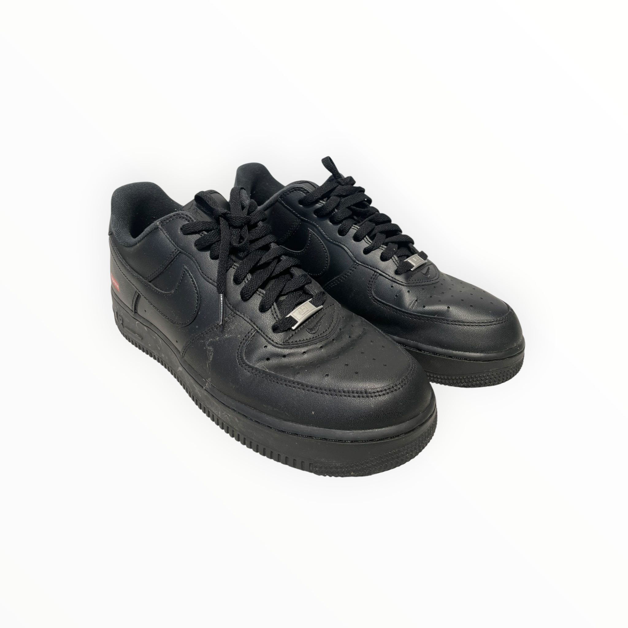 NIKE/Supreme/Low-Sneakers/US 11/Leather/BLK/Air Force 1 view 1
