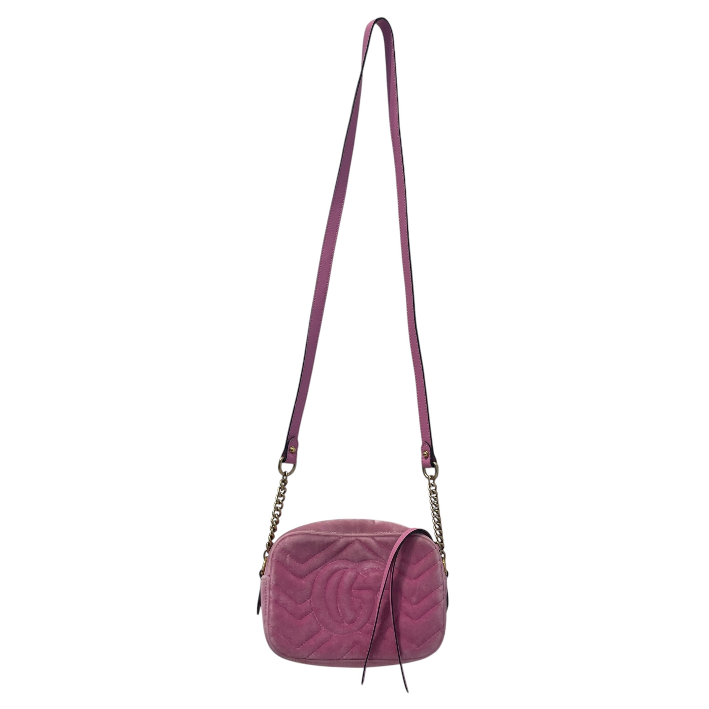 GUCCI/Cross Body Bag/PNK/Matelasse Marquise Crystal view 2