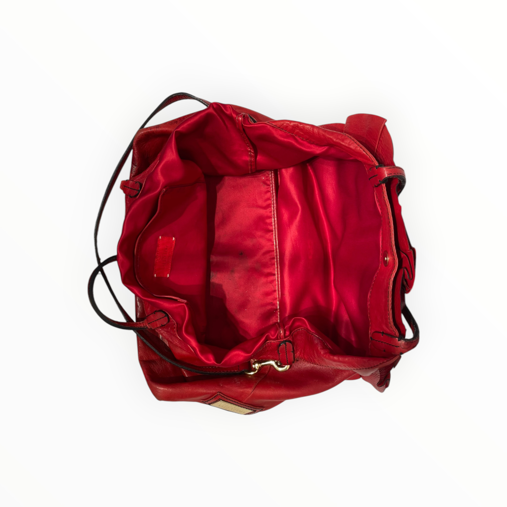 VALENTINO/Hand Bag/Floral Pattern/Leather/RED/ view 4