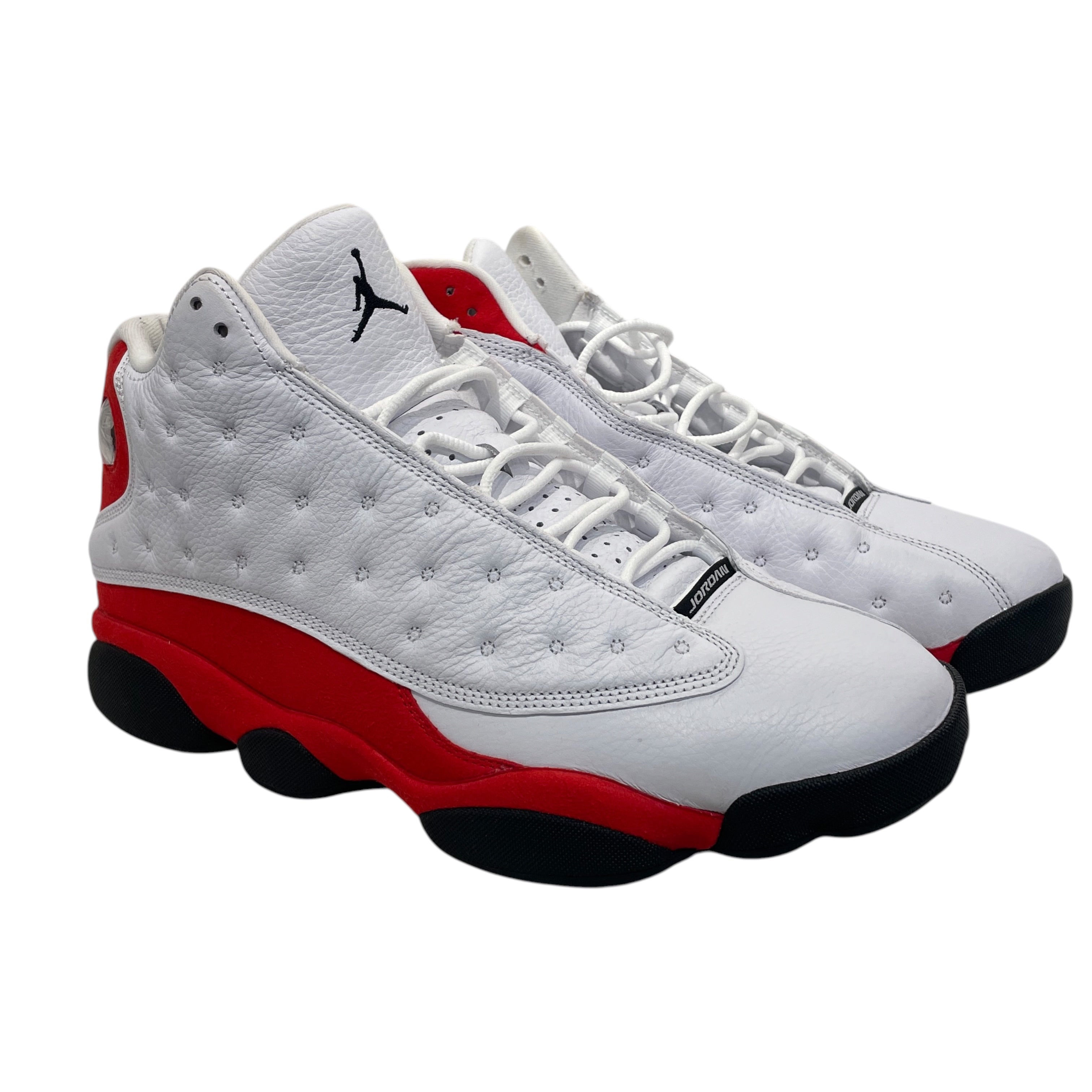 NIKE/Hi-Sneakers/US 12.5/Leather/RED/JORDAN 13 CHERRY view 1