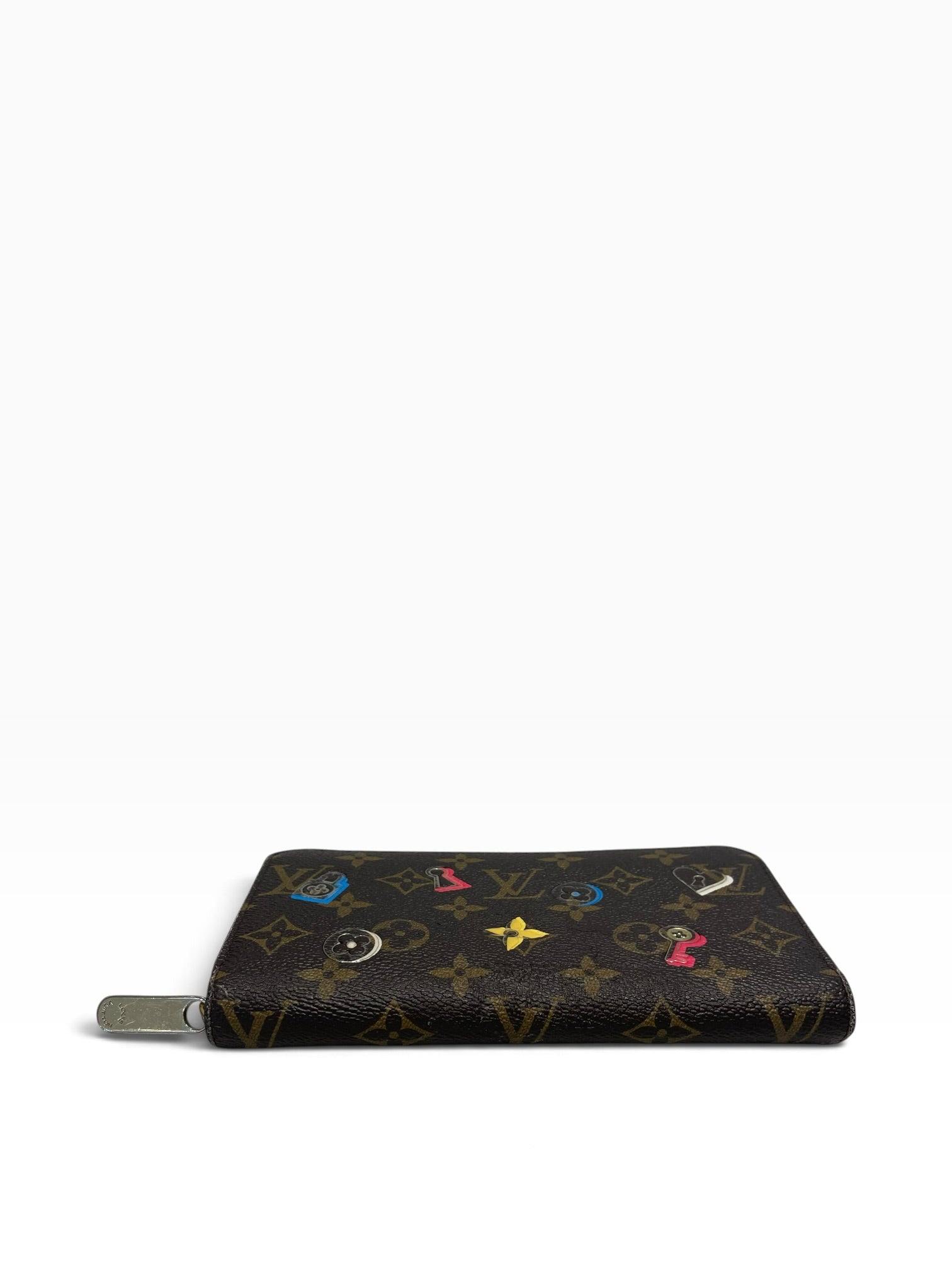 LOUIS VUITTON/Long Wallet/Monogram/BRW/L's/lovelock zippy view 2