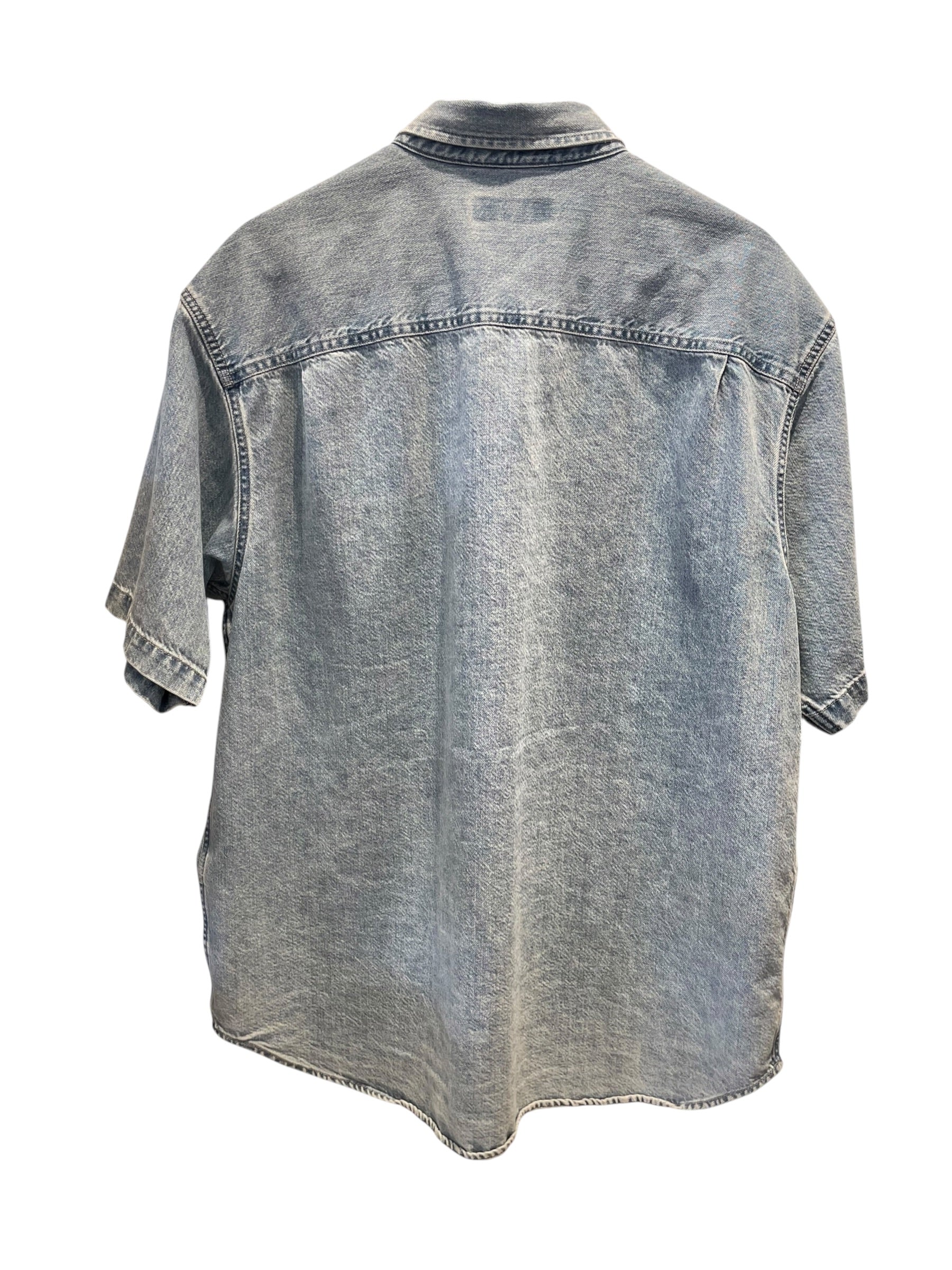 Supreme/Flannel Shirt/L/Cotton/BLU/Denim Painter Shirt view 2