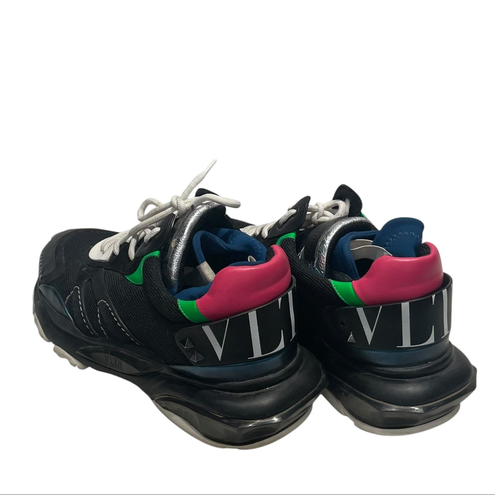 VALENTINO/Low-Sneakers/EU 45/Nylon/BLK/Bounce Sneaker view 2