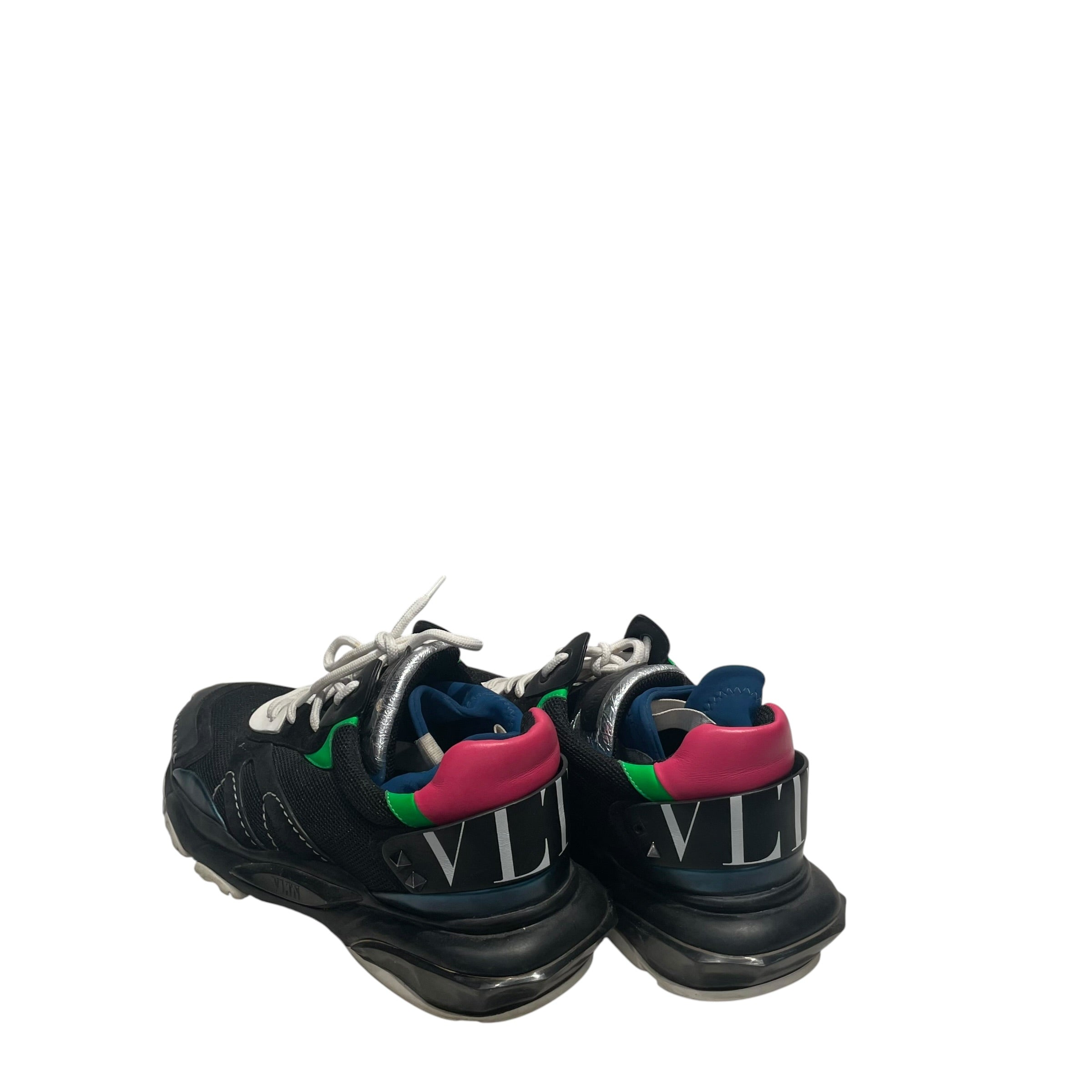 VALENTINO/Low-Sneakers/EU 45/Nylon/BLK/Bounce Sneaker view 2