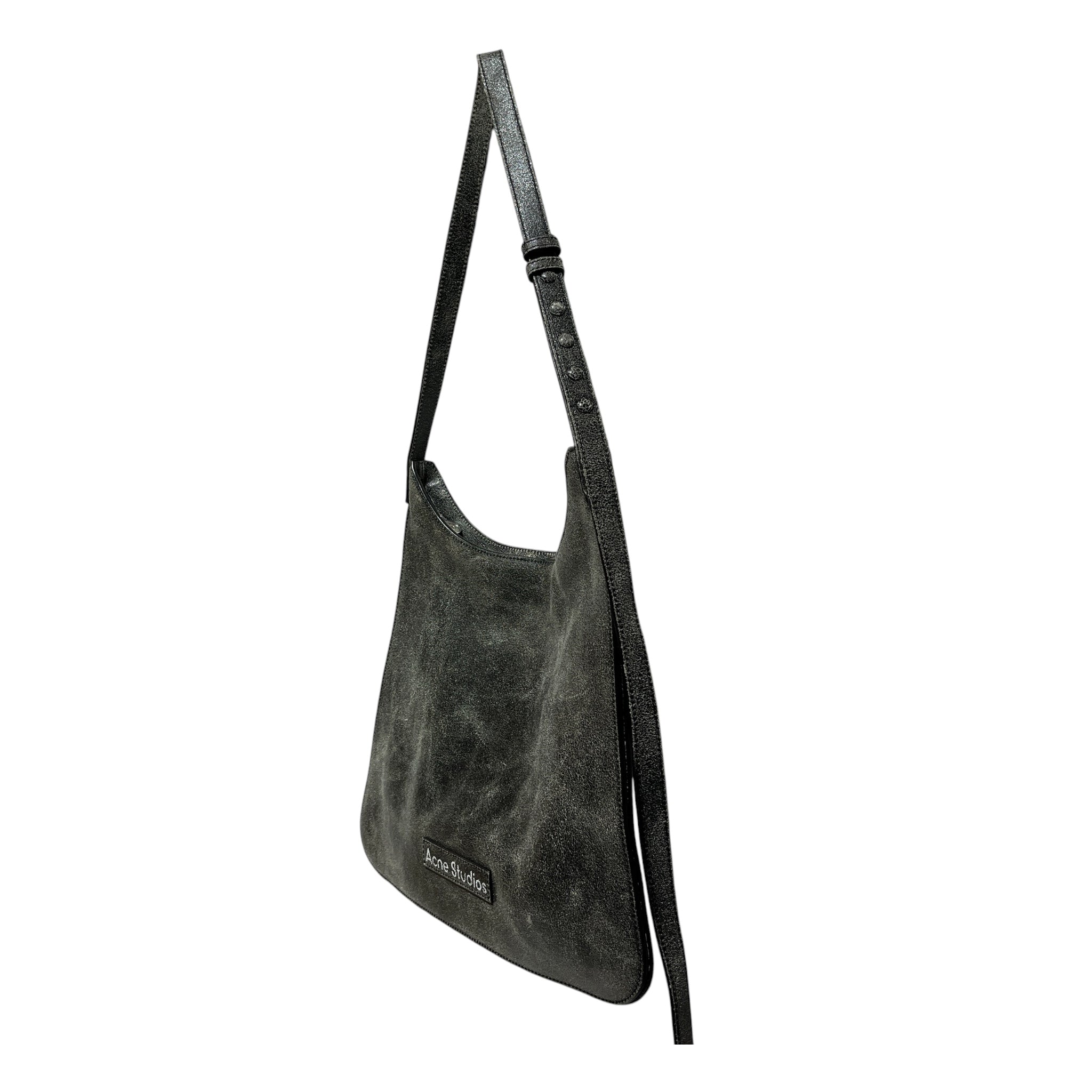 Acne Studios/Hand Bag/Leather/BLK/youre beautiful mirror (tote) view 3