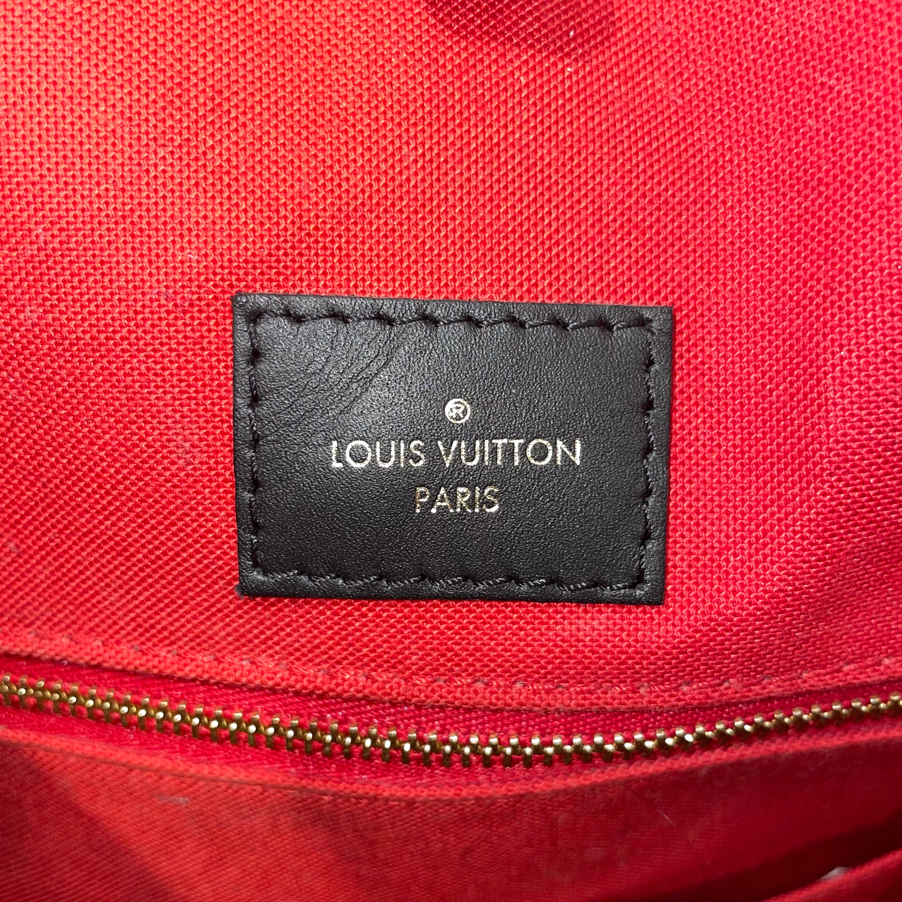 LOUIS VUITTON/Tote Bag/Monogram/Leather/BRW/GM giant monogram view 5