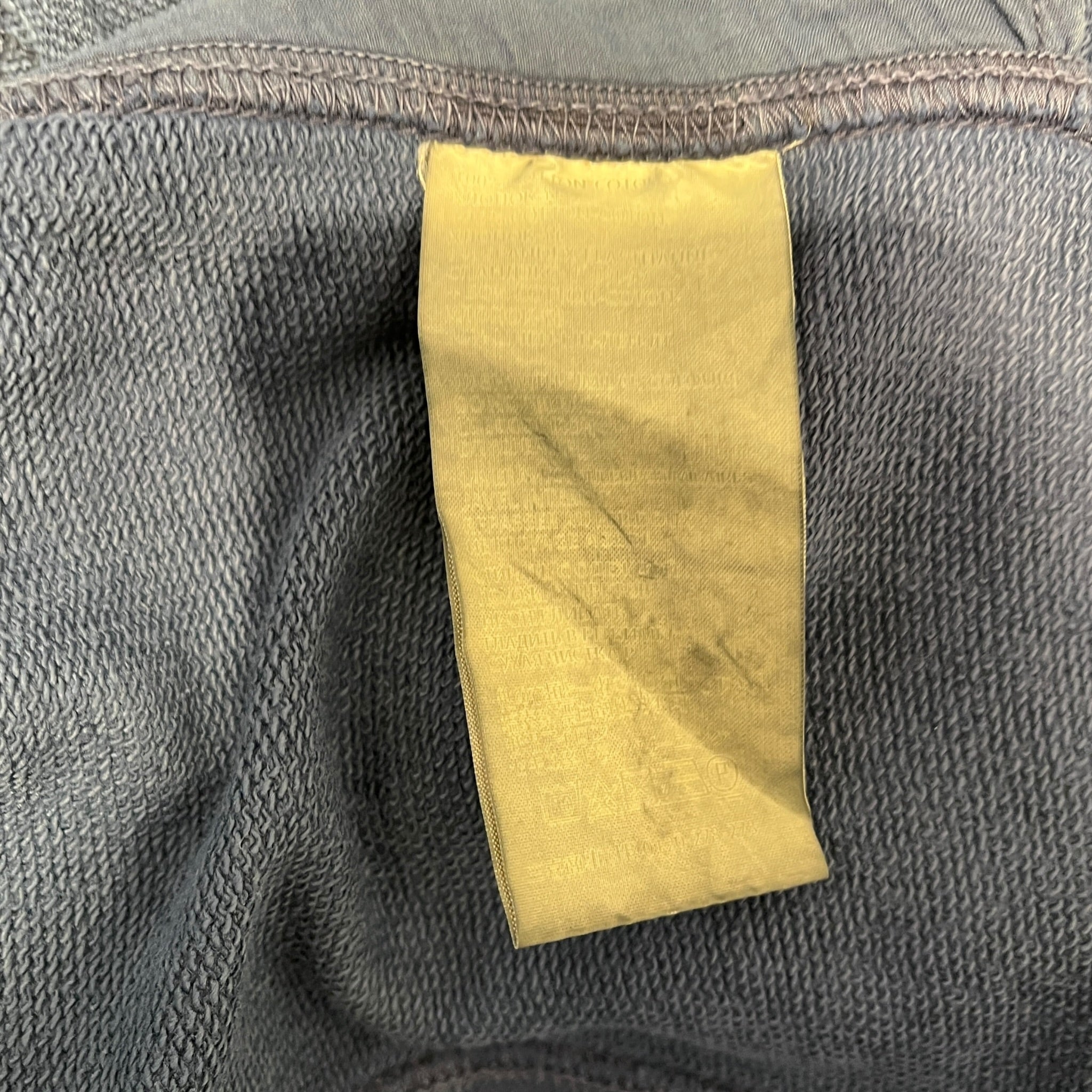 Haider Ackermann/Pants/36/Cotton/BLU/Joggers/KNEE PATCHES/DRAWSTRING view 4