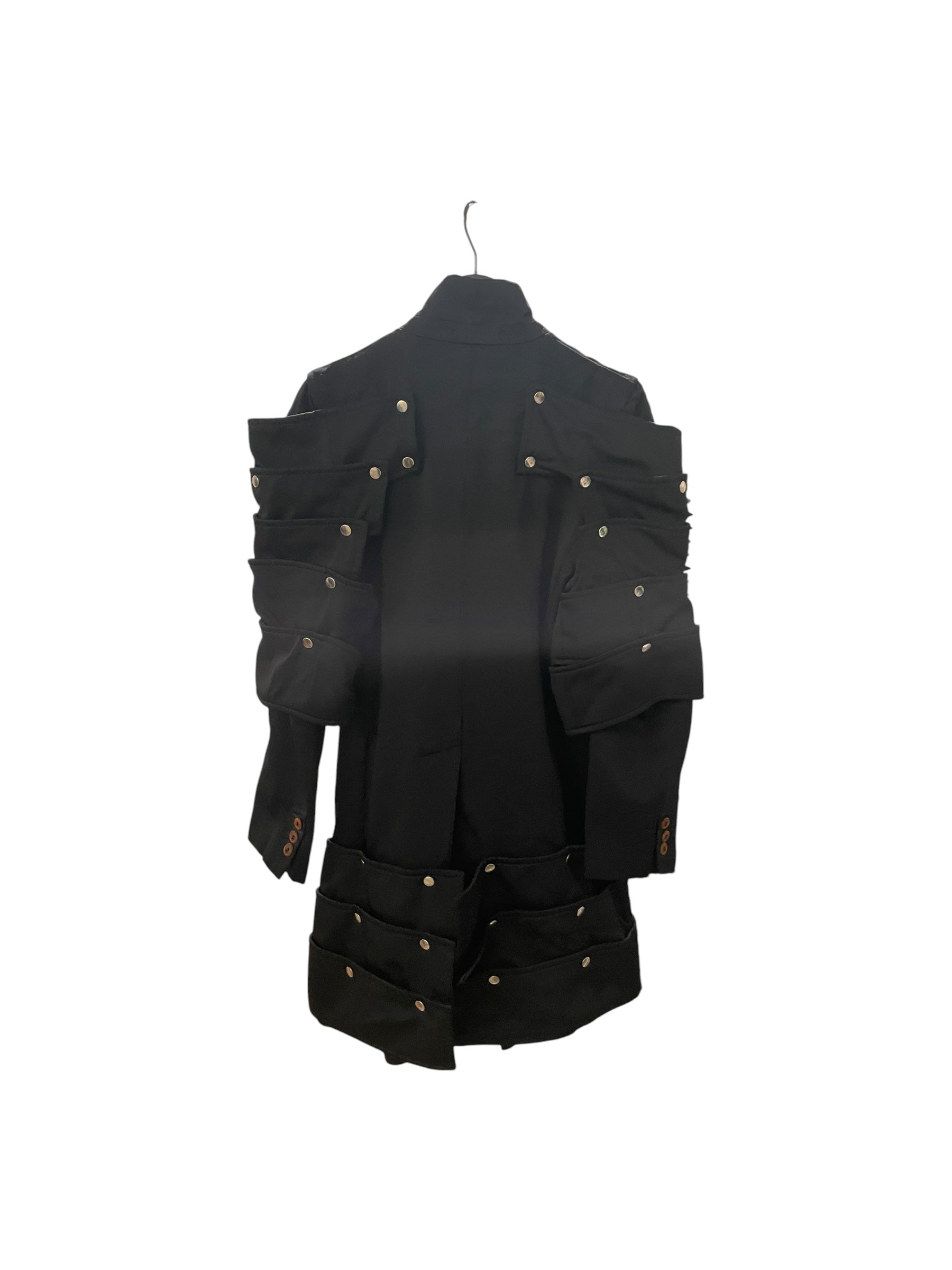 COMME des GARCONS/Coat/Polyester/BLK/Juggernaut view 2