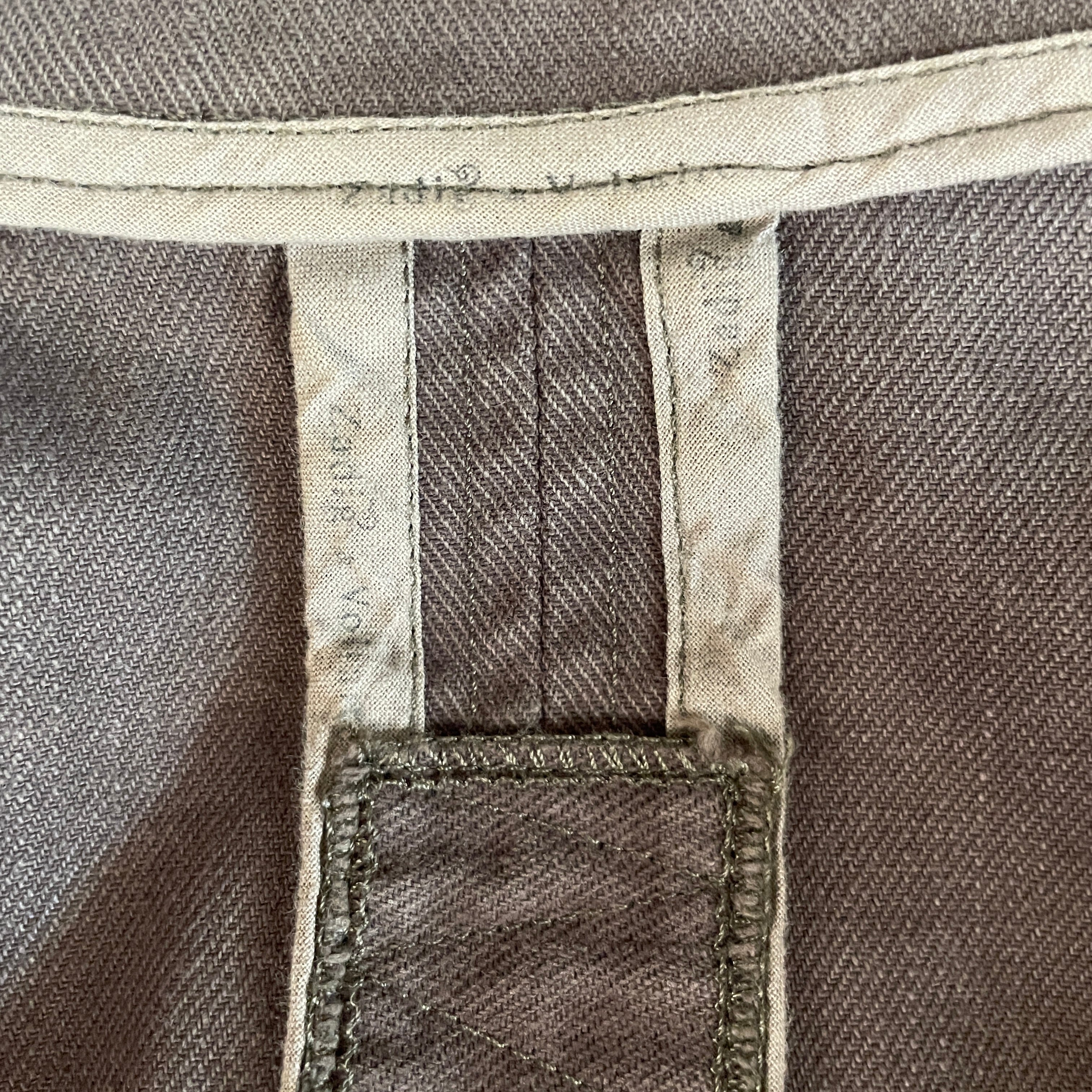Zadig&Voltaire/Jacket/38/Cotton/GRN/military canvas vntg partial z view 3