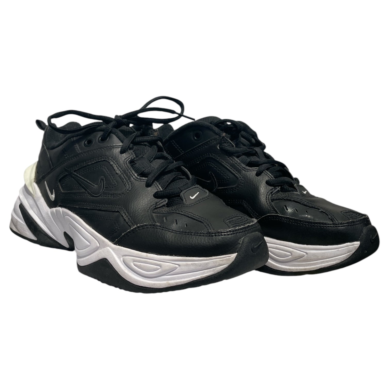 NIKE/Low-Sneakers/US 7.5/Leather/BLK/Nike Tekno Essentials view 1