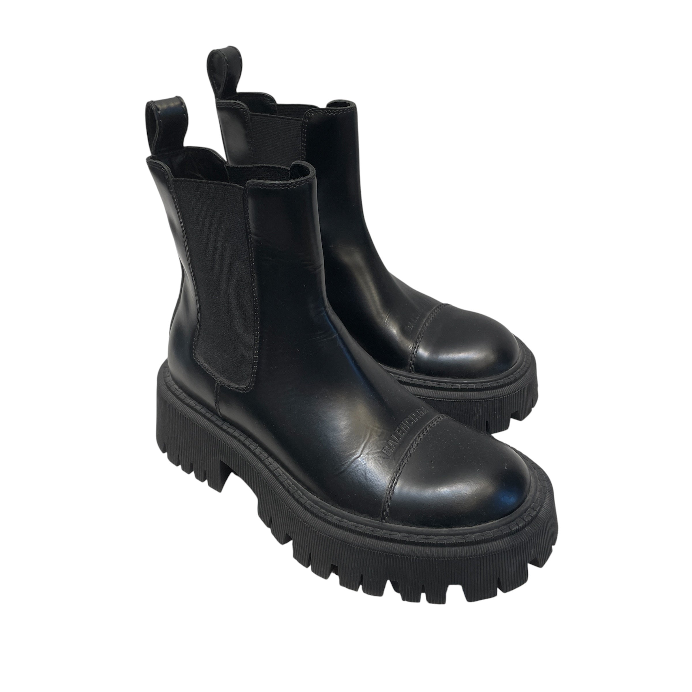 BALENCIAGA/Chelsea Boots/EU 36/Leather/BLK/ view 1
