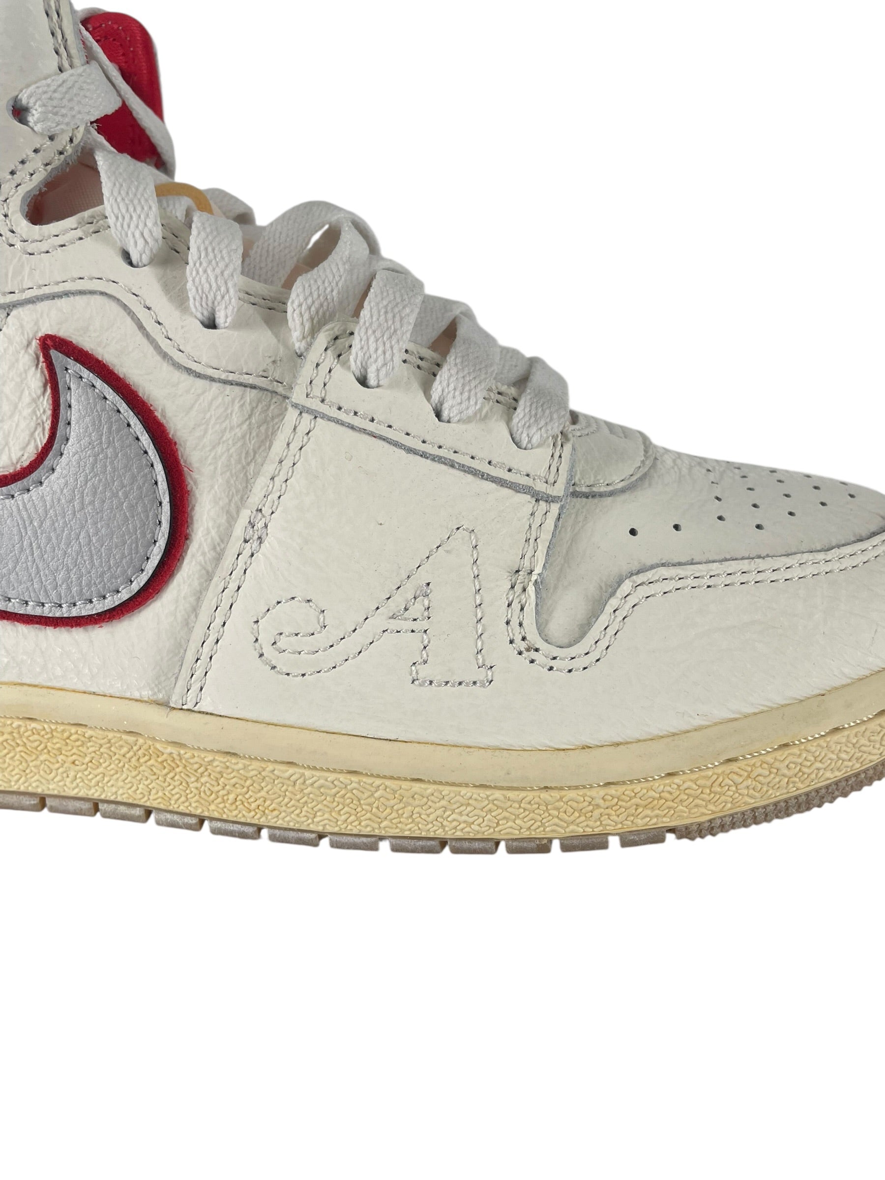 NIKE/Awake NY/Hi-Sneakers/US 9.5/Leather/WHT/AIR SHIP - FN8675-100 view 3