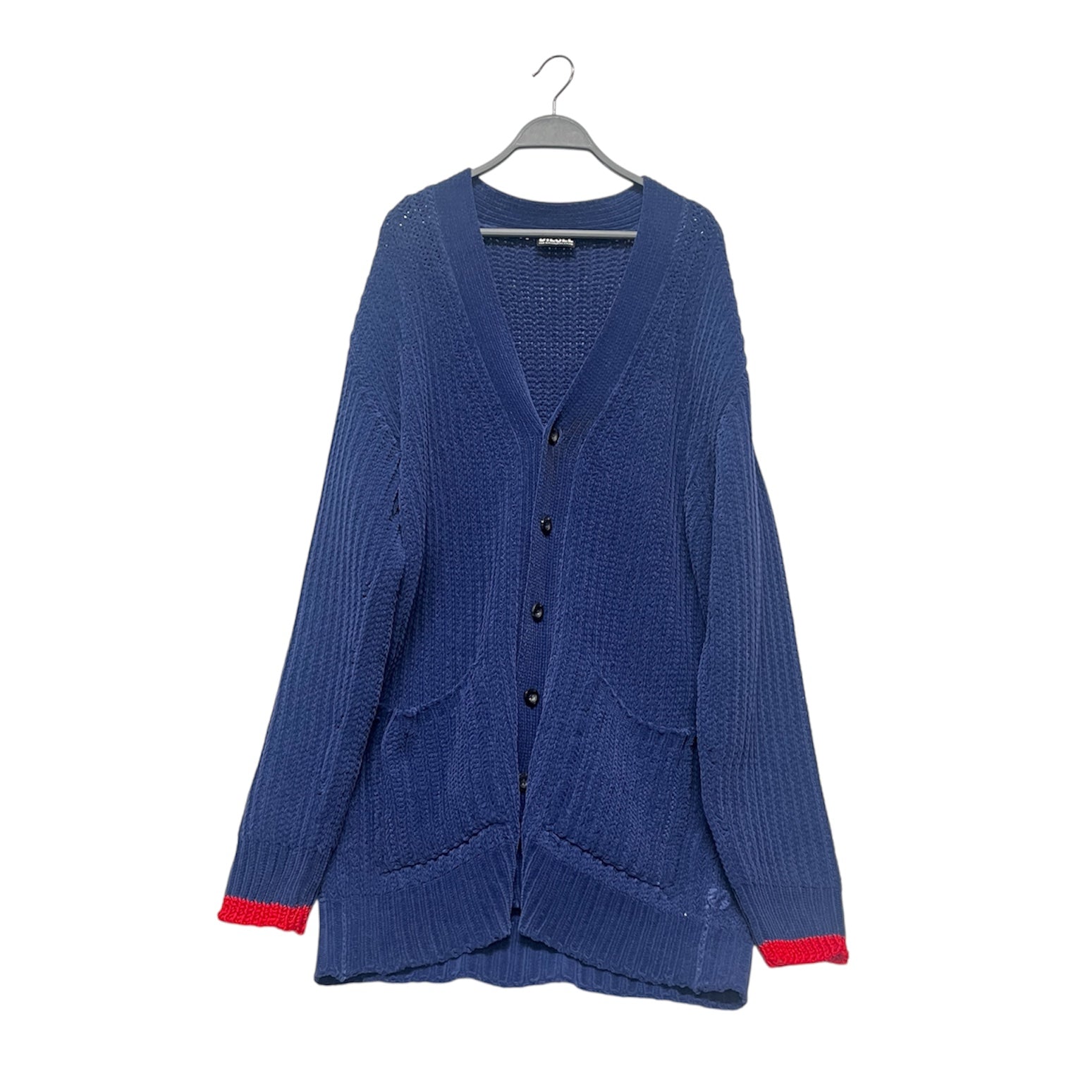 DIESEL/Heavy Cardigan/XS/Nylon/BLU/RED CUFF view 1