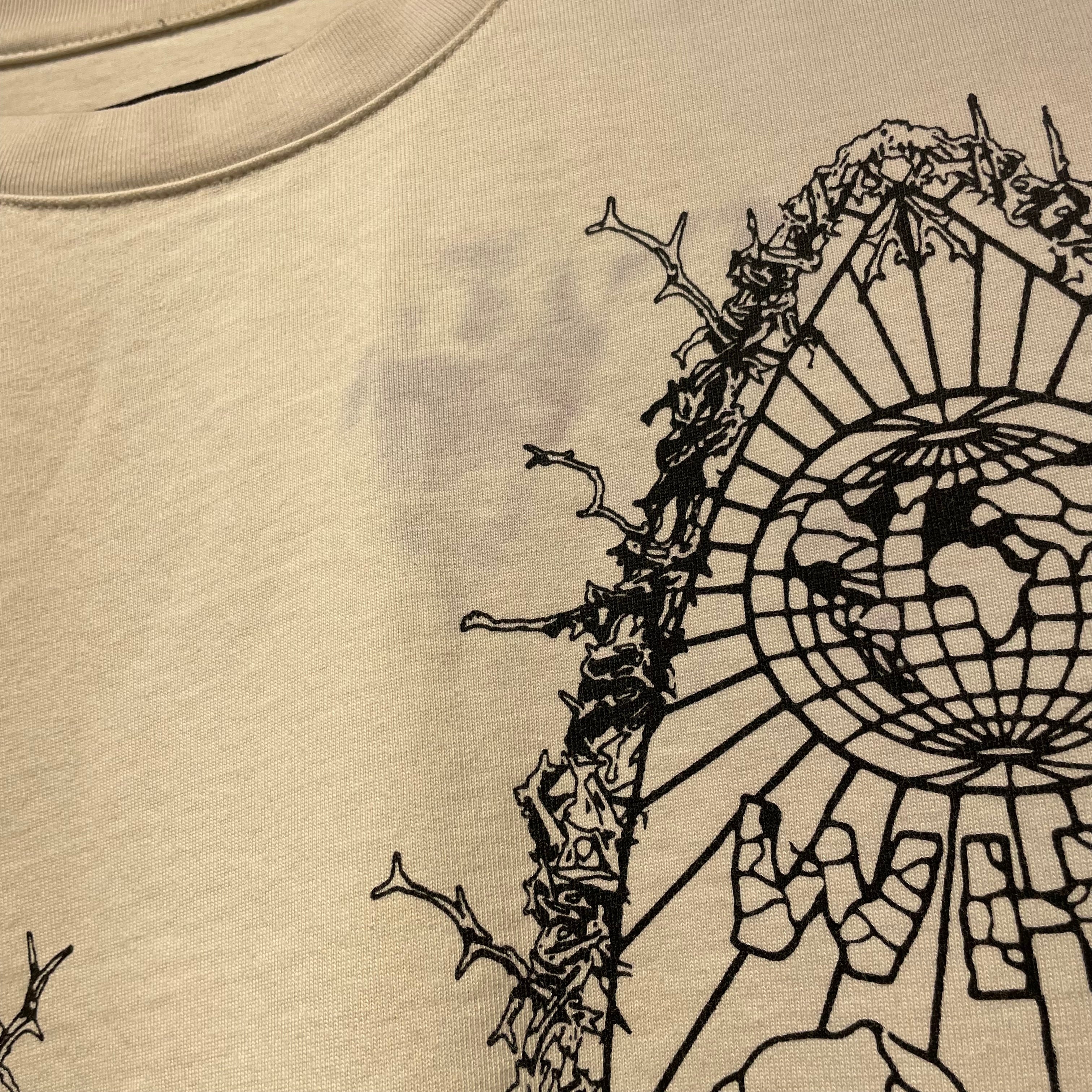 WHO DECIDES WAR/T-Shirt/M/Cotton/WHT/ view 6