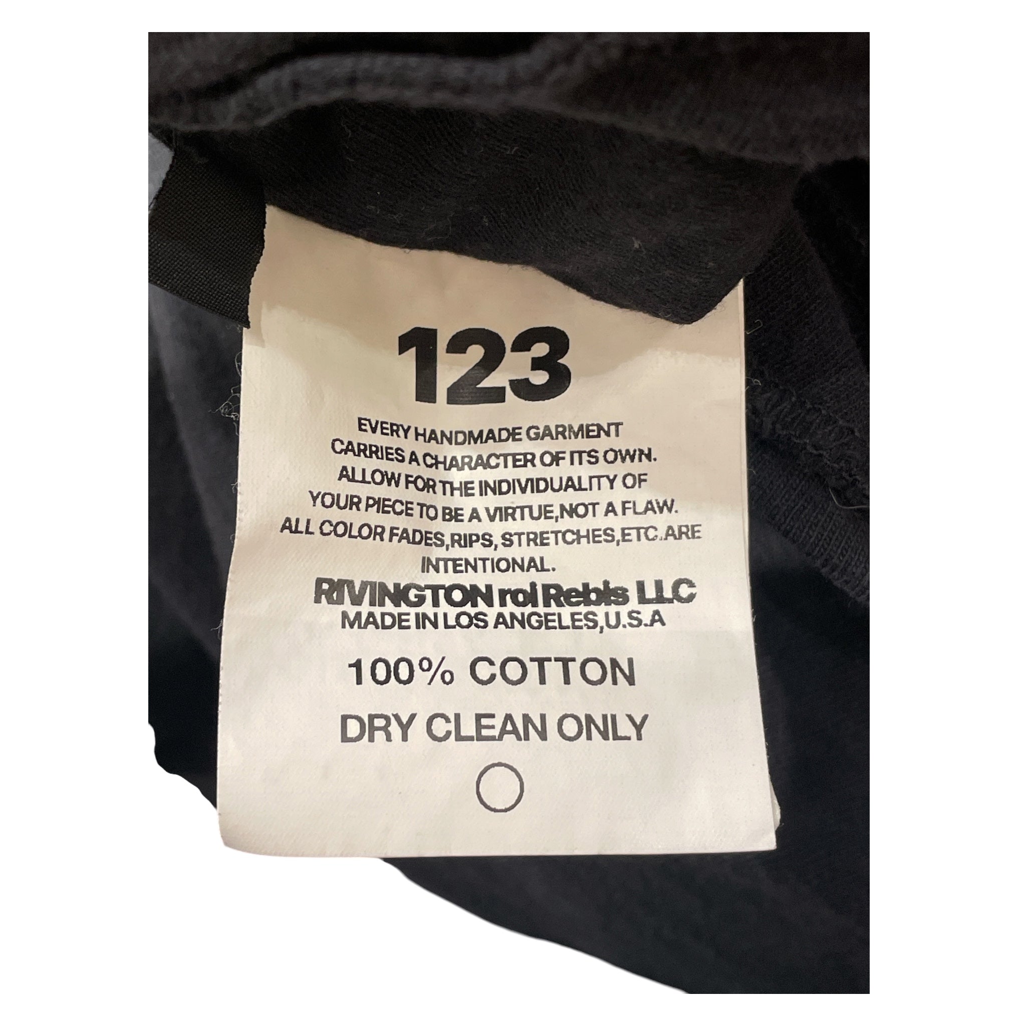 RRR123 RIVINGTON roi Rebis/T-Shirt/M/Cotton/BLK/RRR-123 GALGOTHA view 4