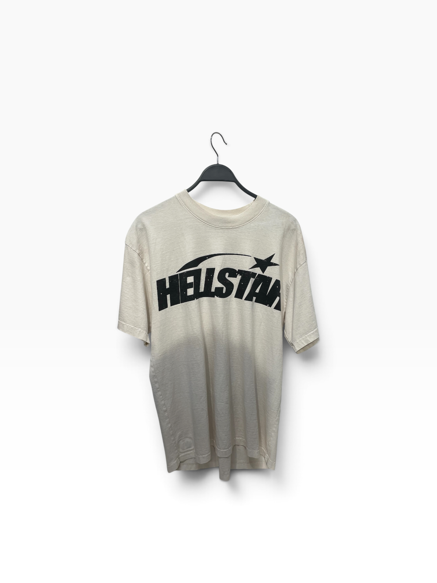 HELLSTAR/T-Shirt/M/Cotton/WHT/Graphic/LOGO TEE view 1