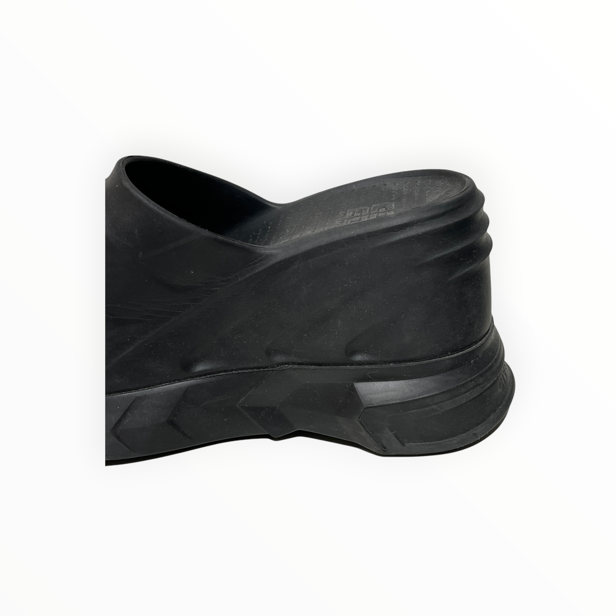 GIVENCHY/Sandals/EU 38/BLK/marshmallow wedge view 10