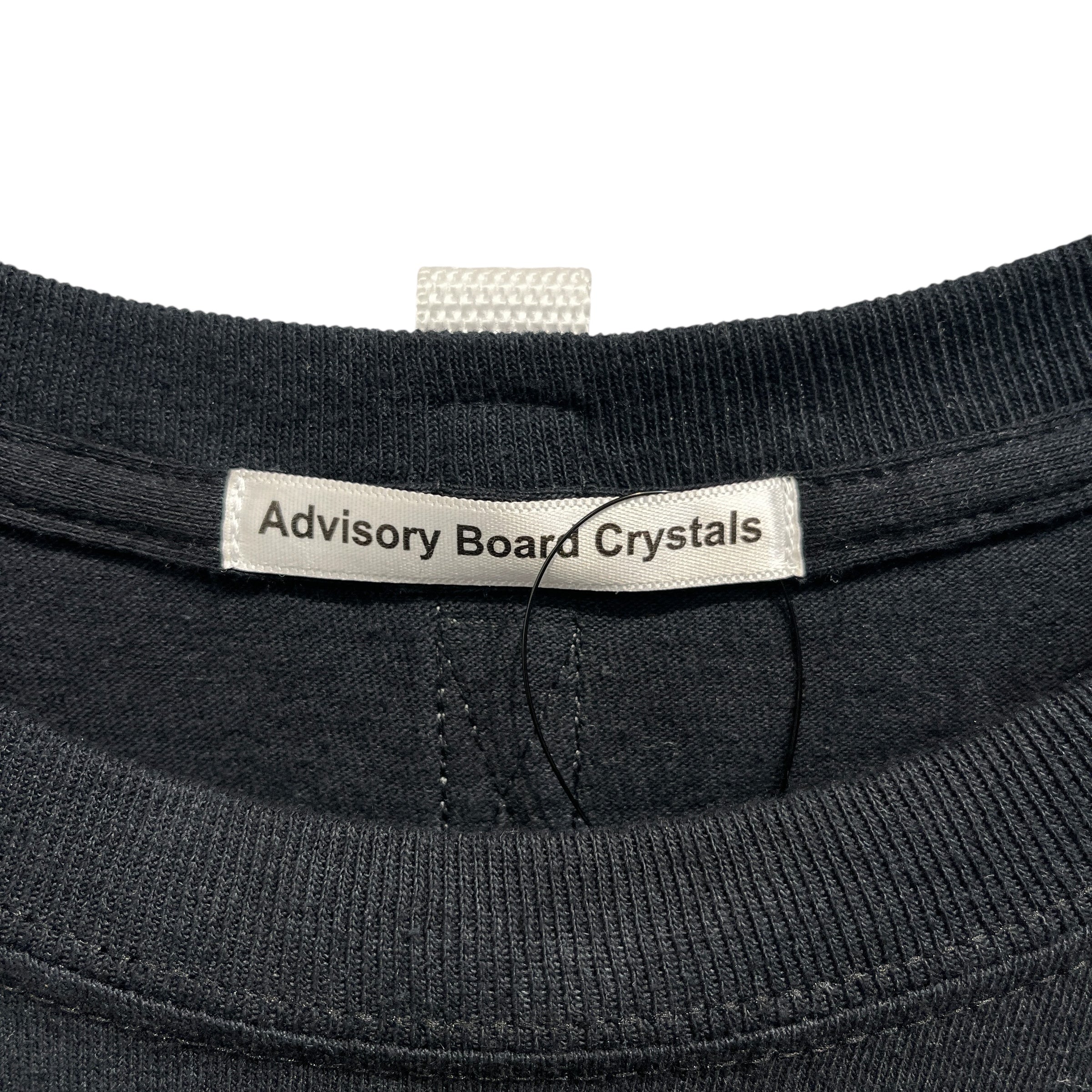 Advisory Board Crystals/T-Shirt/M/Cotton/BLK/RAINBW CRYSTAL ON BACK + LOGO view 3