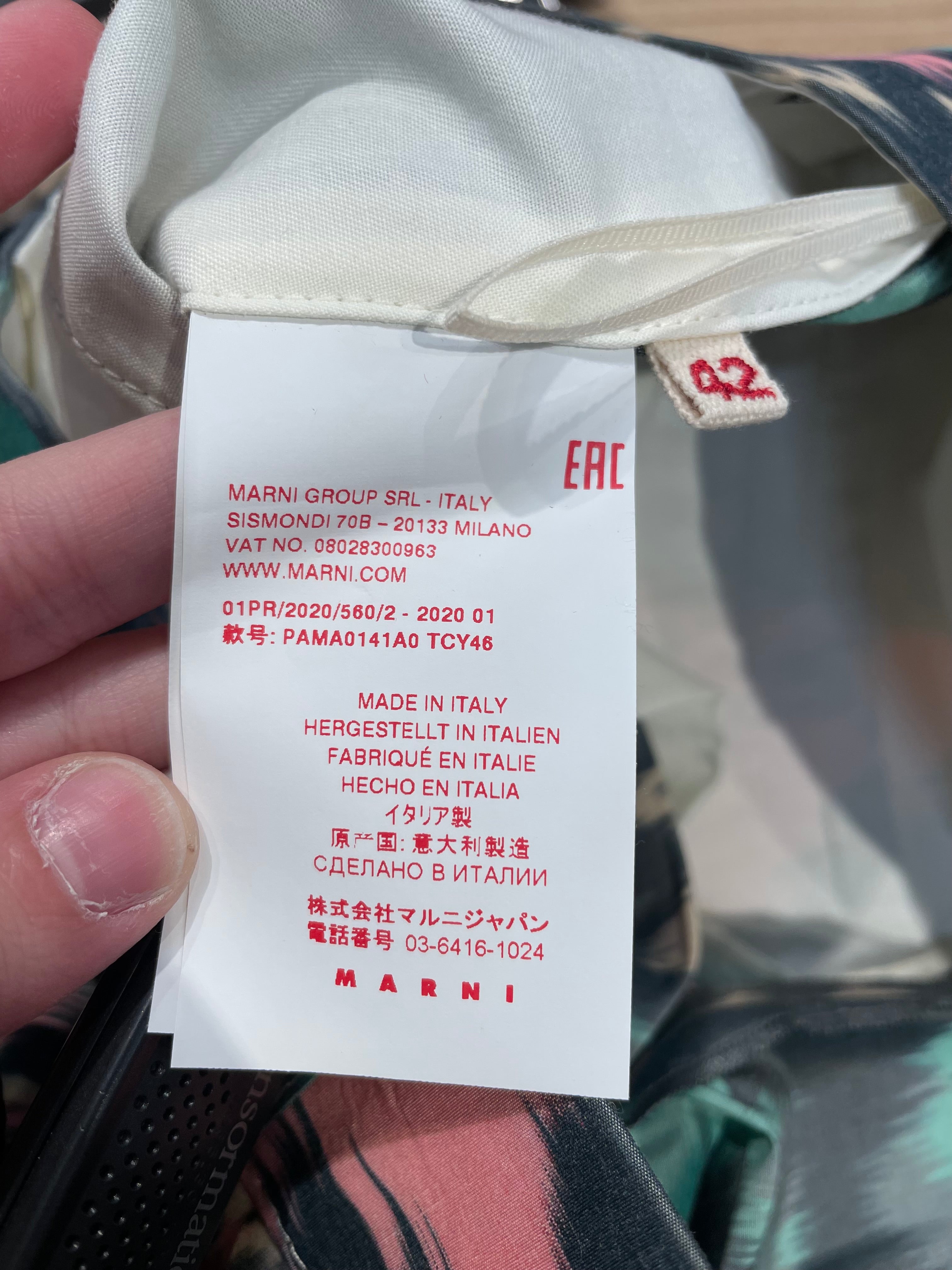 MARNI/Bottoms/L/Border/Nylon/MLT/ view 4