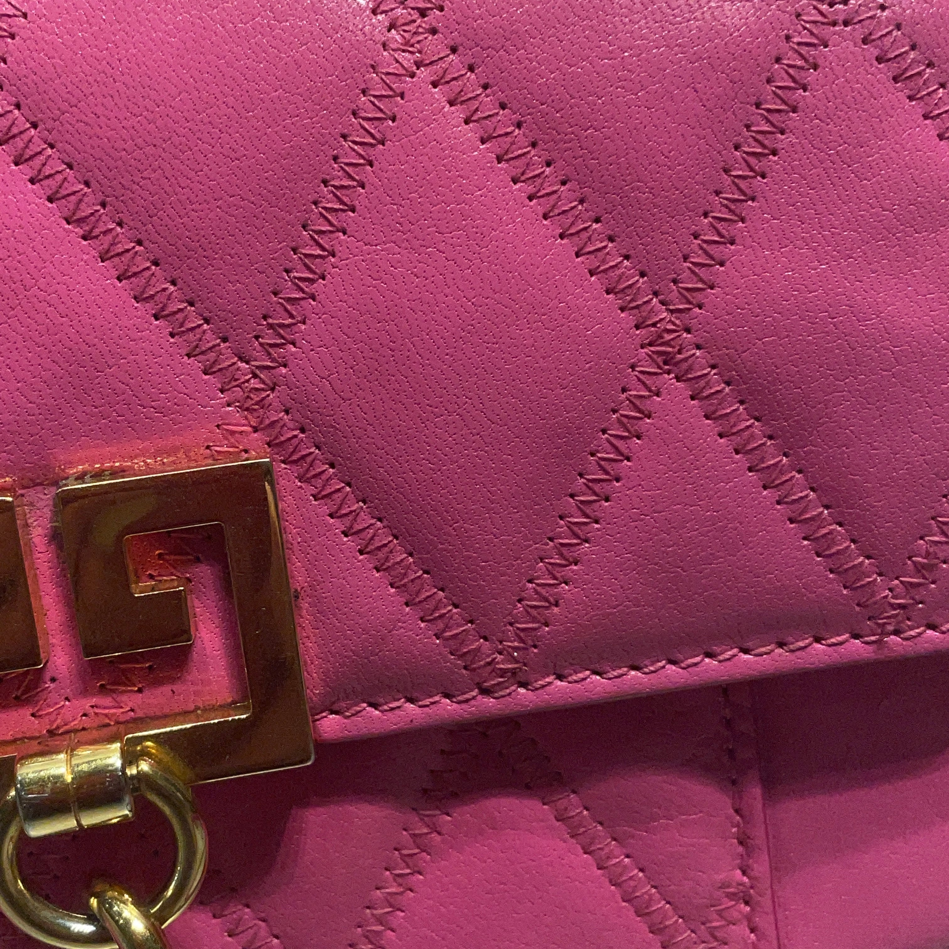 GIVENCHY/Cross Body Bag/Lambskin/PNK/givenchy leather pocket mini view 6