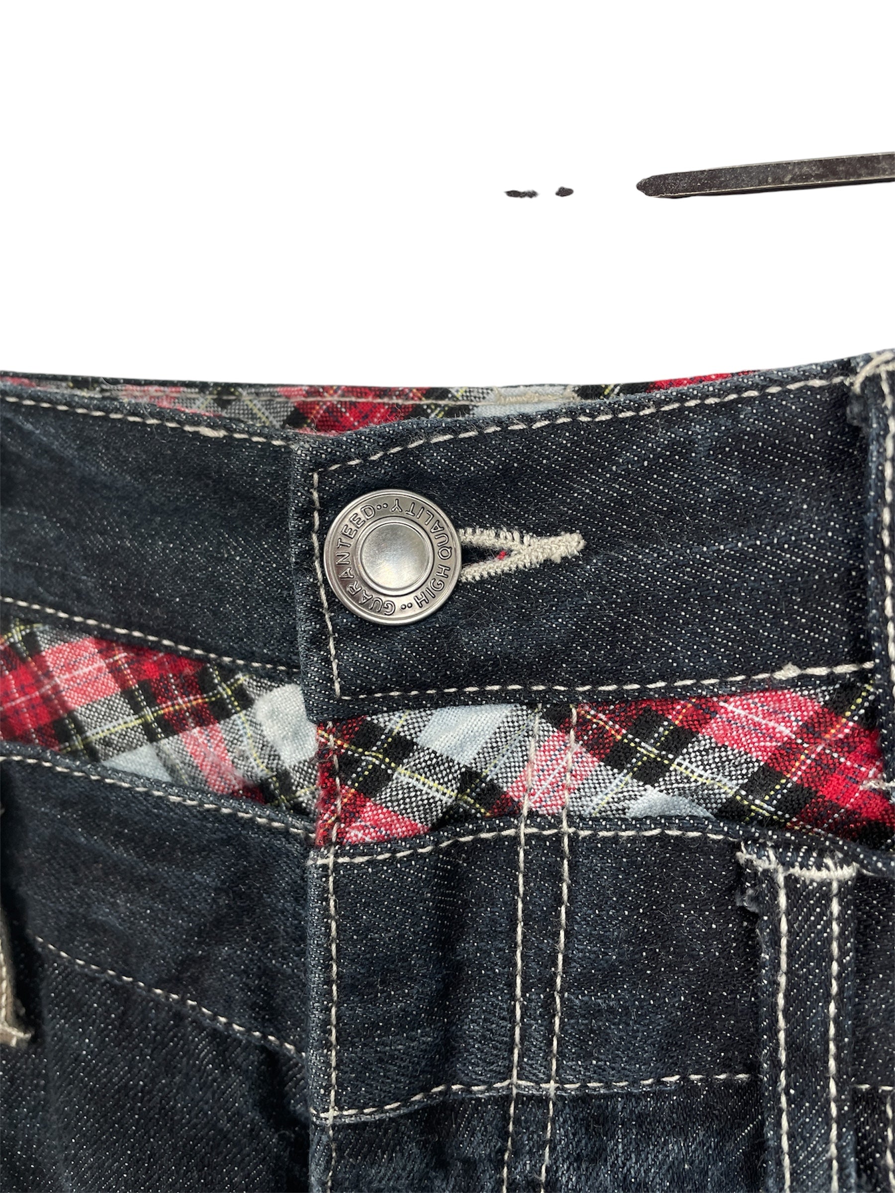 RODDLE/Cropped Pants/L/Cotton/NVY/CROPPED DENIM view 3