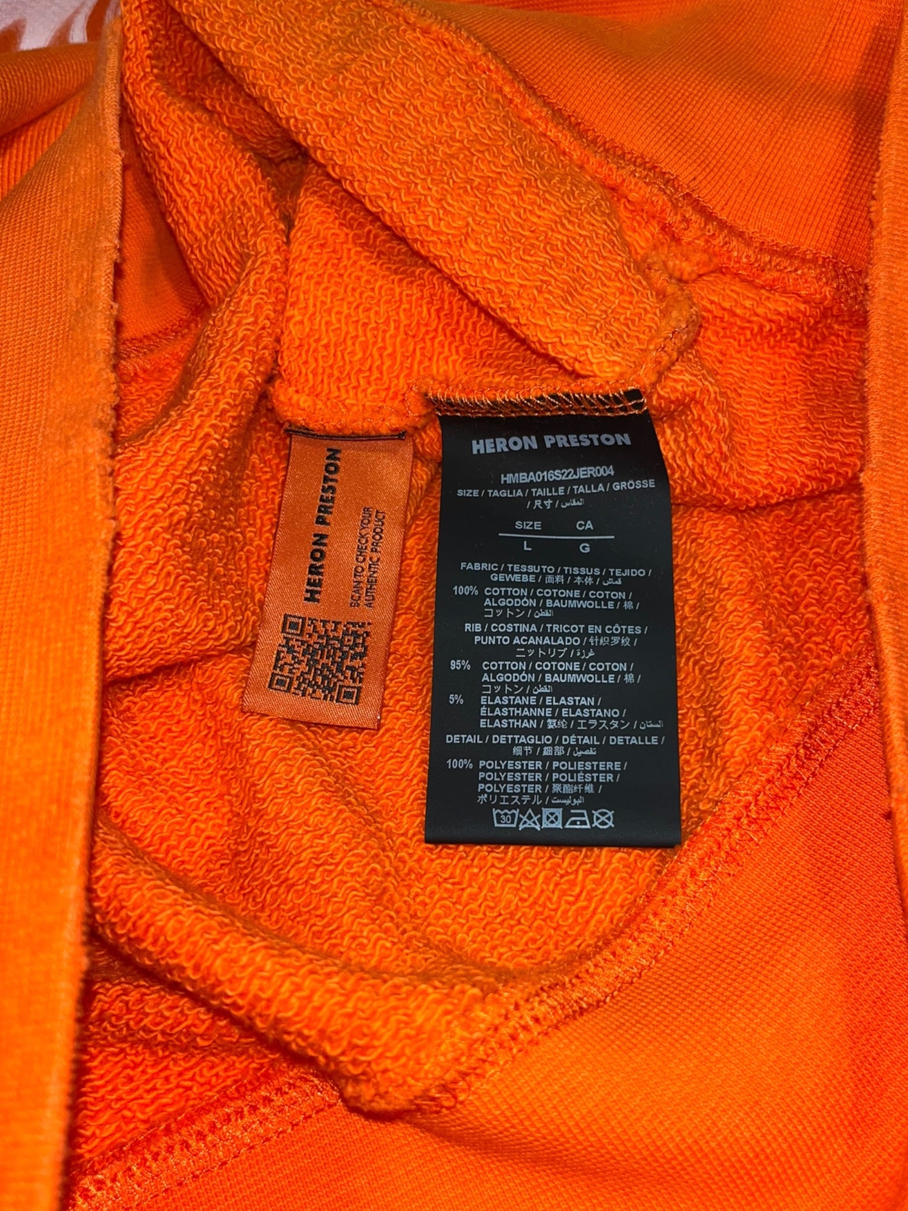 HERON PRESTON/Sweatshirt/L/Cotton/ORN/ view 7