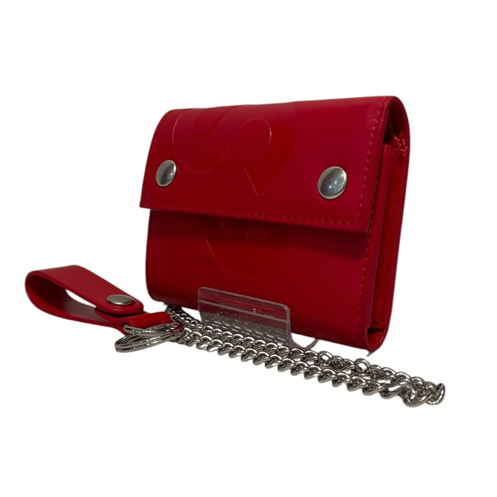 Supreme/Wallet/Leather/RED/M's/Studded Chain Wallet view 1
