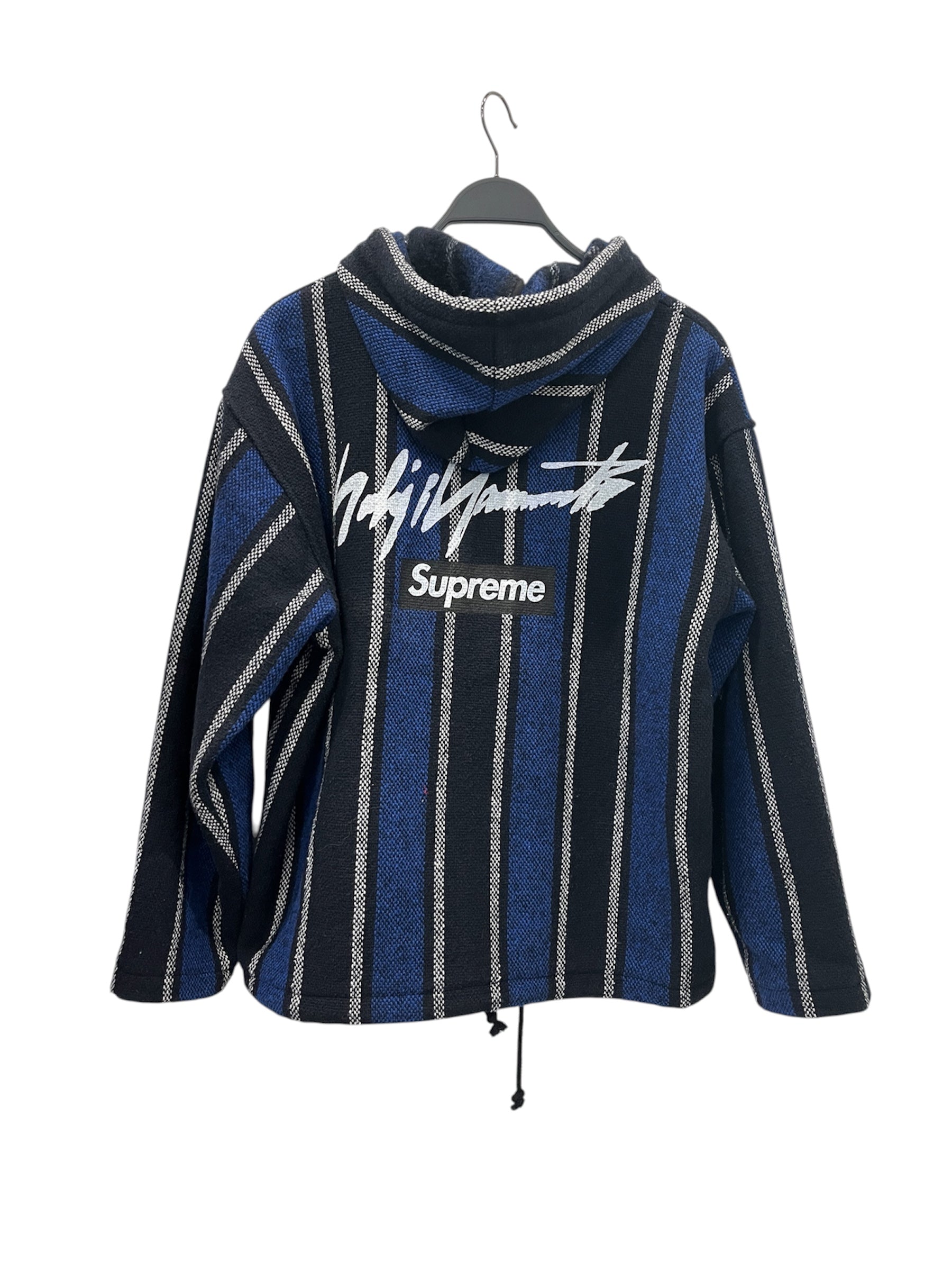 Supreme/Zip Up Hoodie/Cotton/BLU/SUPREME IN GOLD LETTERING view 2