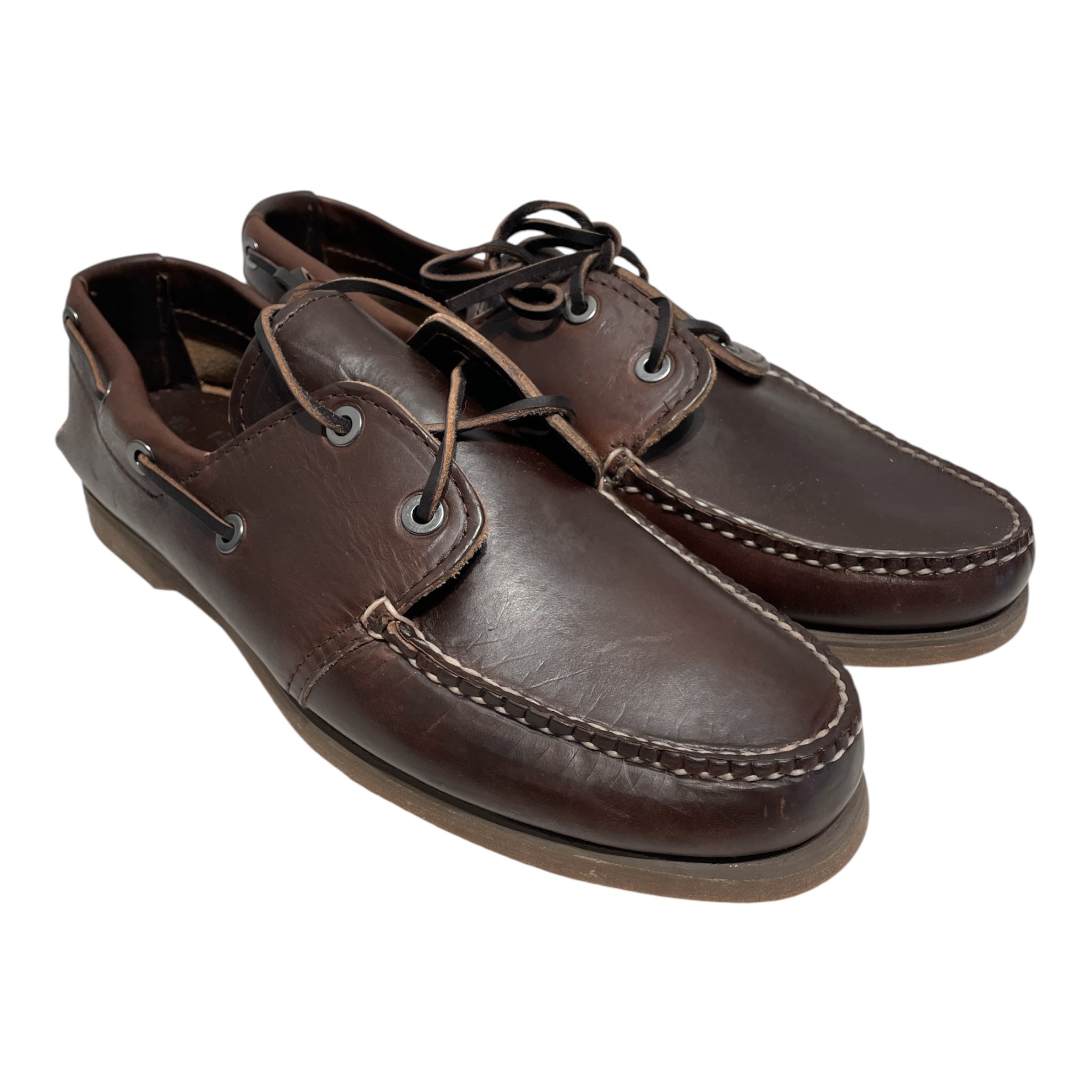 Seavees/Loafers/US 10.5/Leather/BRW/Landing Boat Shoe view 1