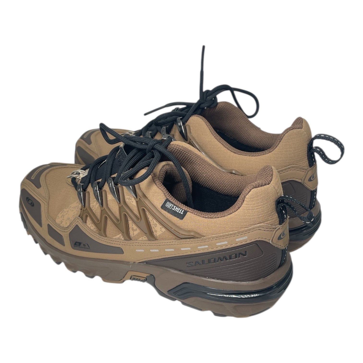 salomon/Low-Sneakers/US 8.5/Cotton/BRW/225389 view 2