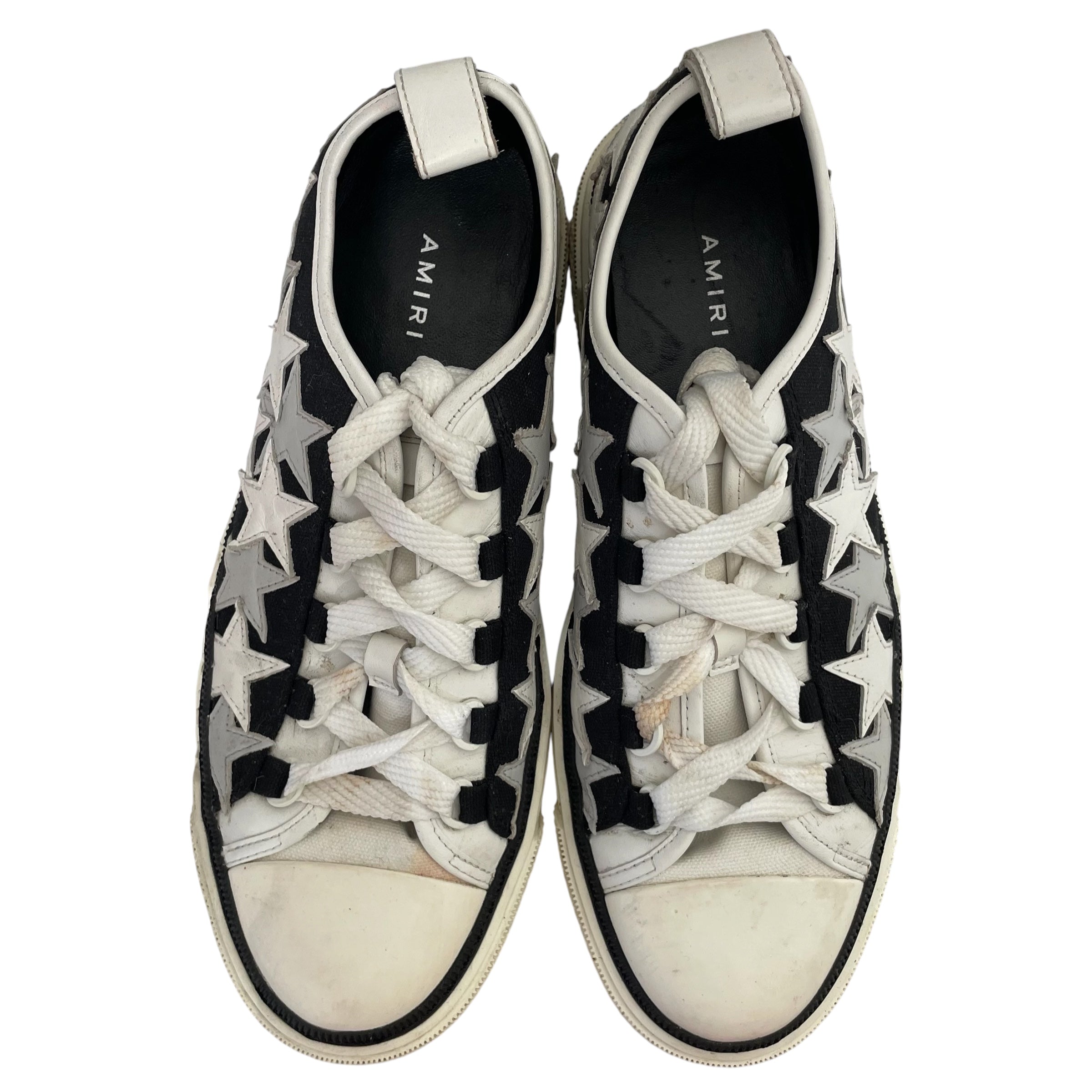 AMIRI/Low-Sneakers/EU 41/All Over Print/BLK/Amiri Stars Court Low view 6