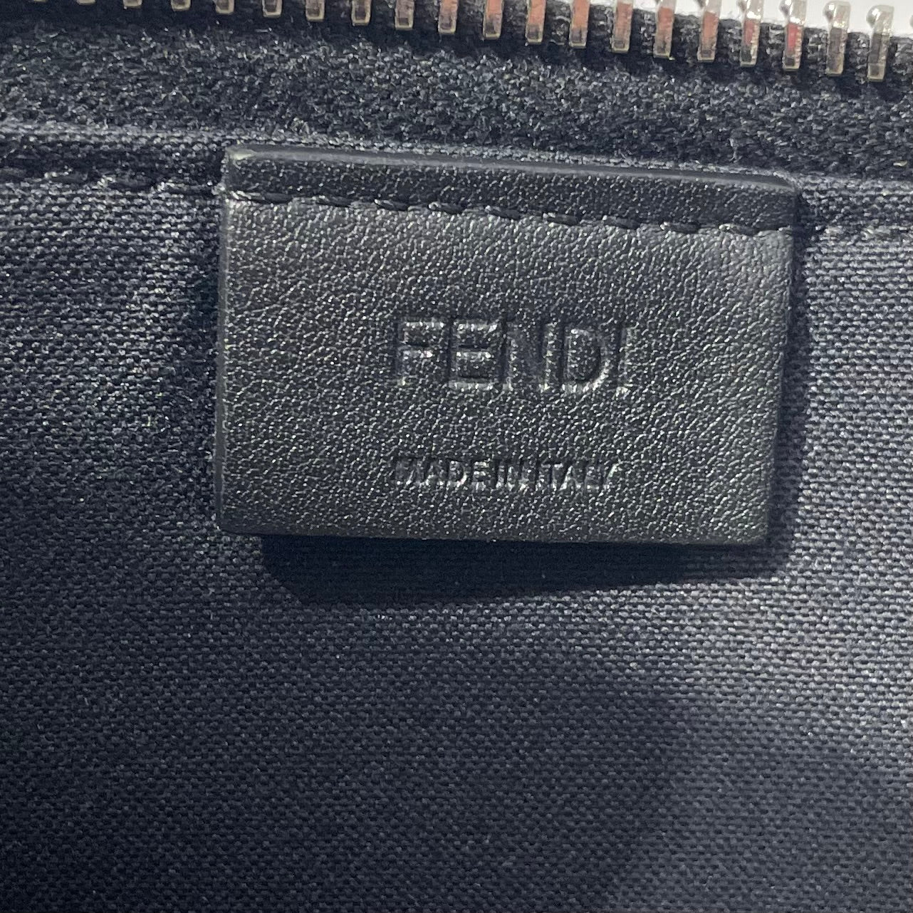 FENDI/Clutch Bag/Leather/BLK/FENDI HYPNOTEYES MONSTER BAG view 3