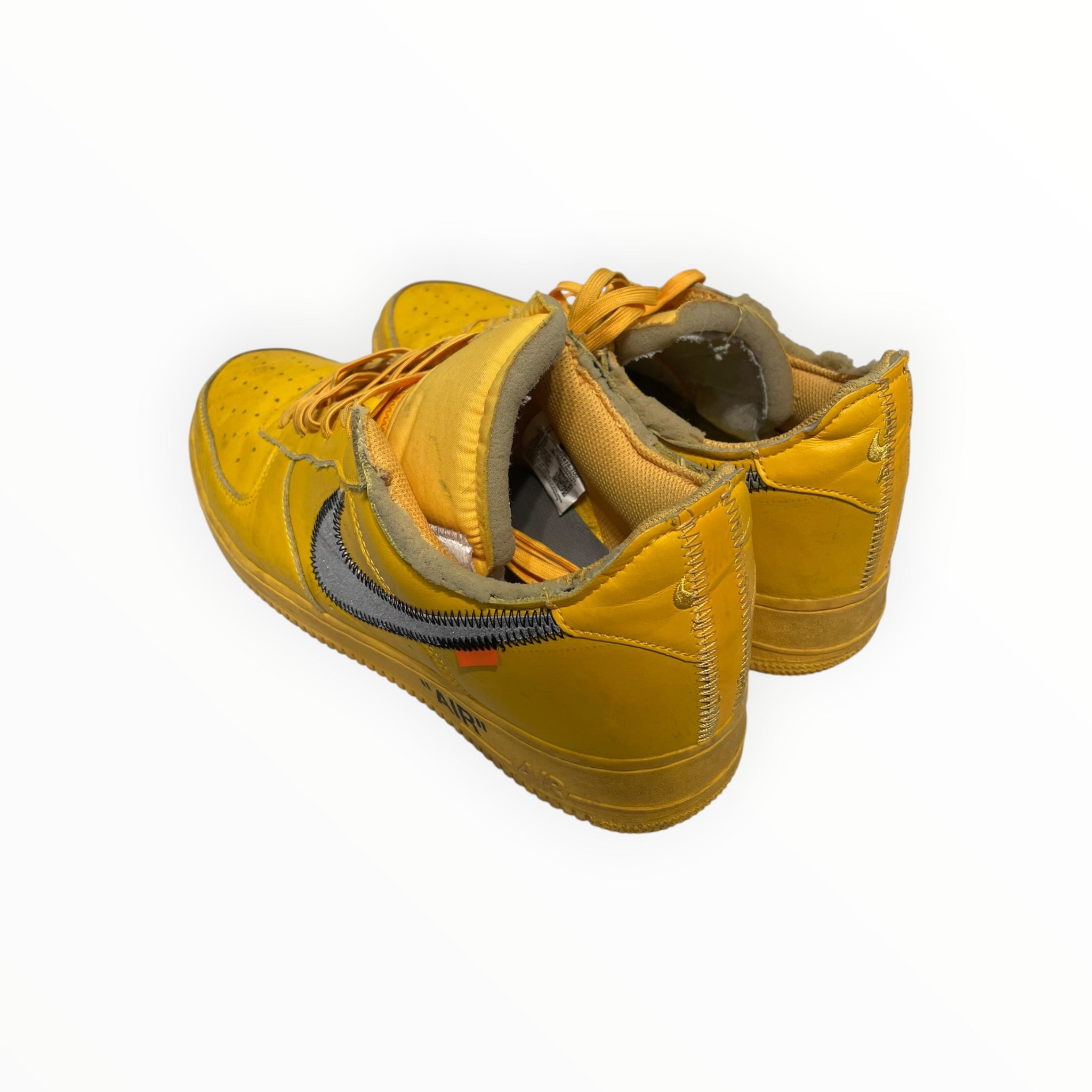 NIKE/OFF-WHITE/Low-Sneakers/US 12/Leather/YEL/DD1876-700 view 2